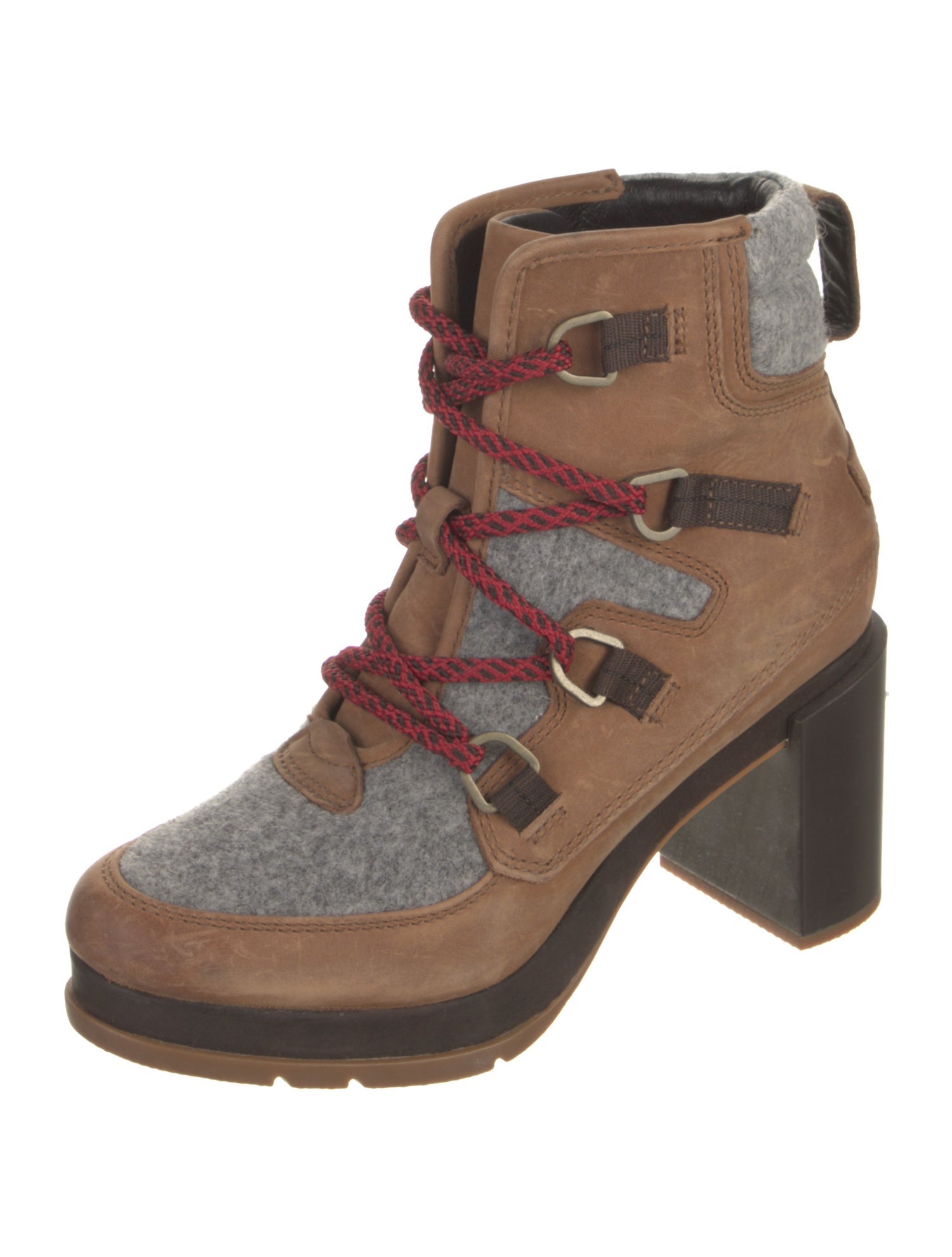 Sorel Leather Lace-Up Boots