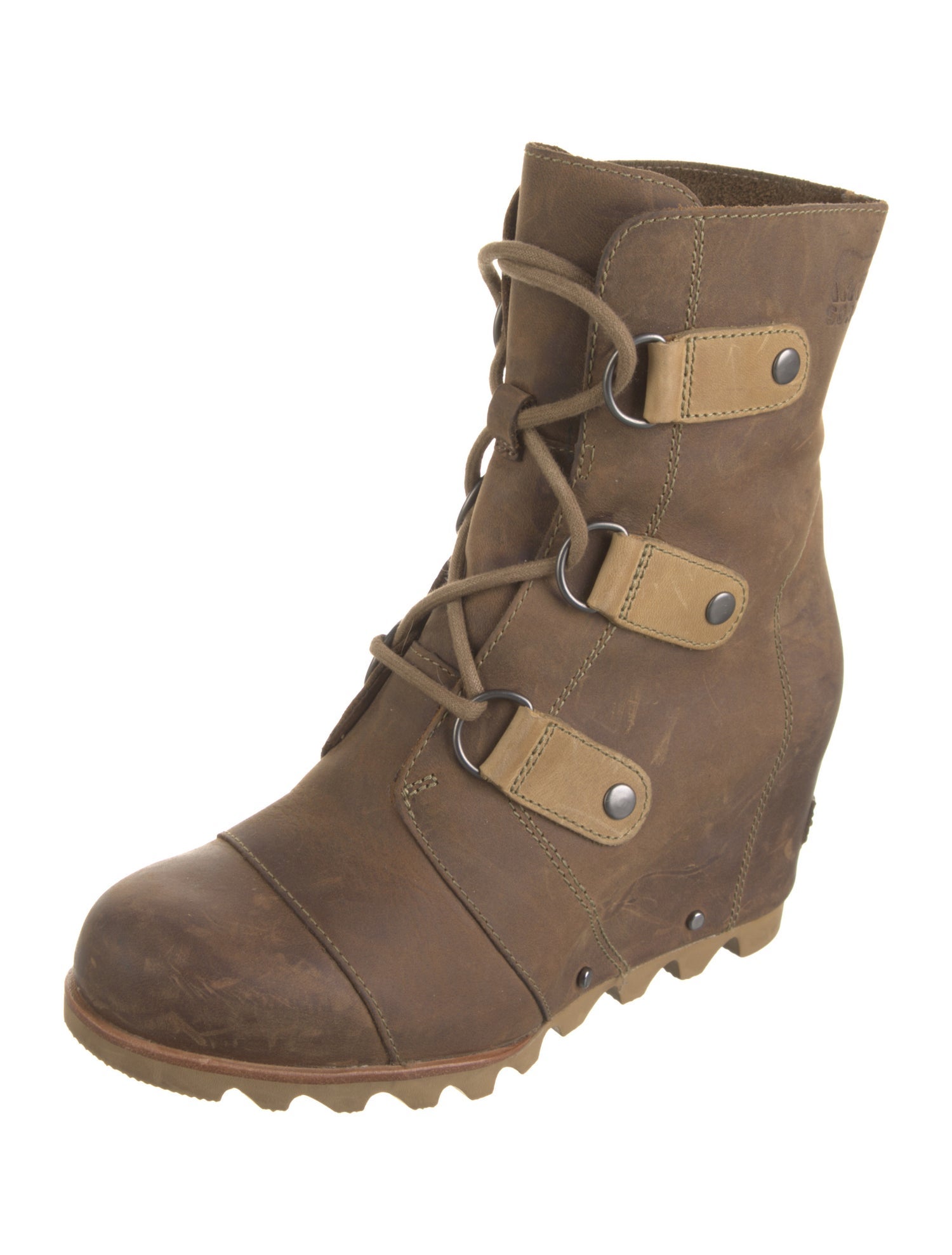 Sorel Leather Lace-Up Boots