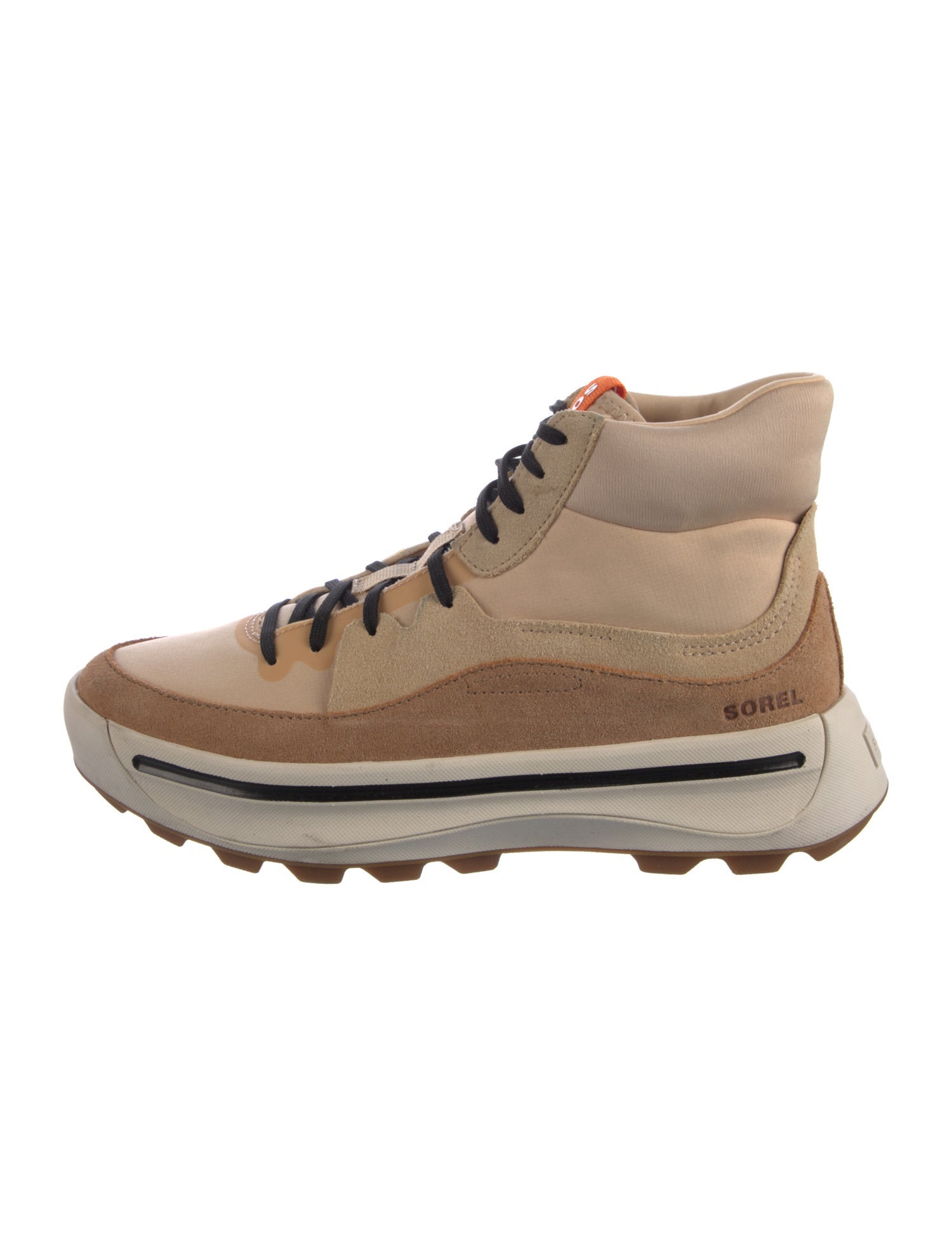 Sorel Suede Colorblock Pattern Sneakers