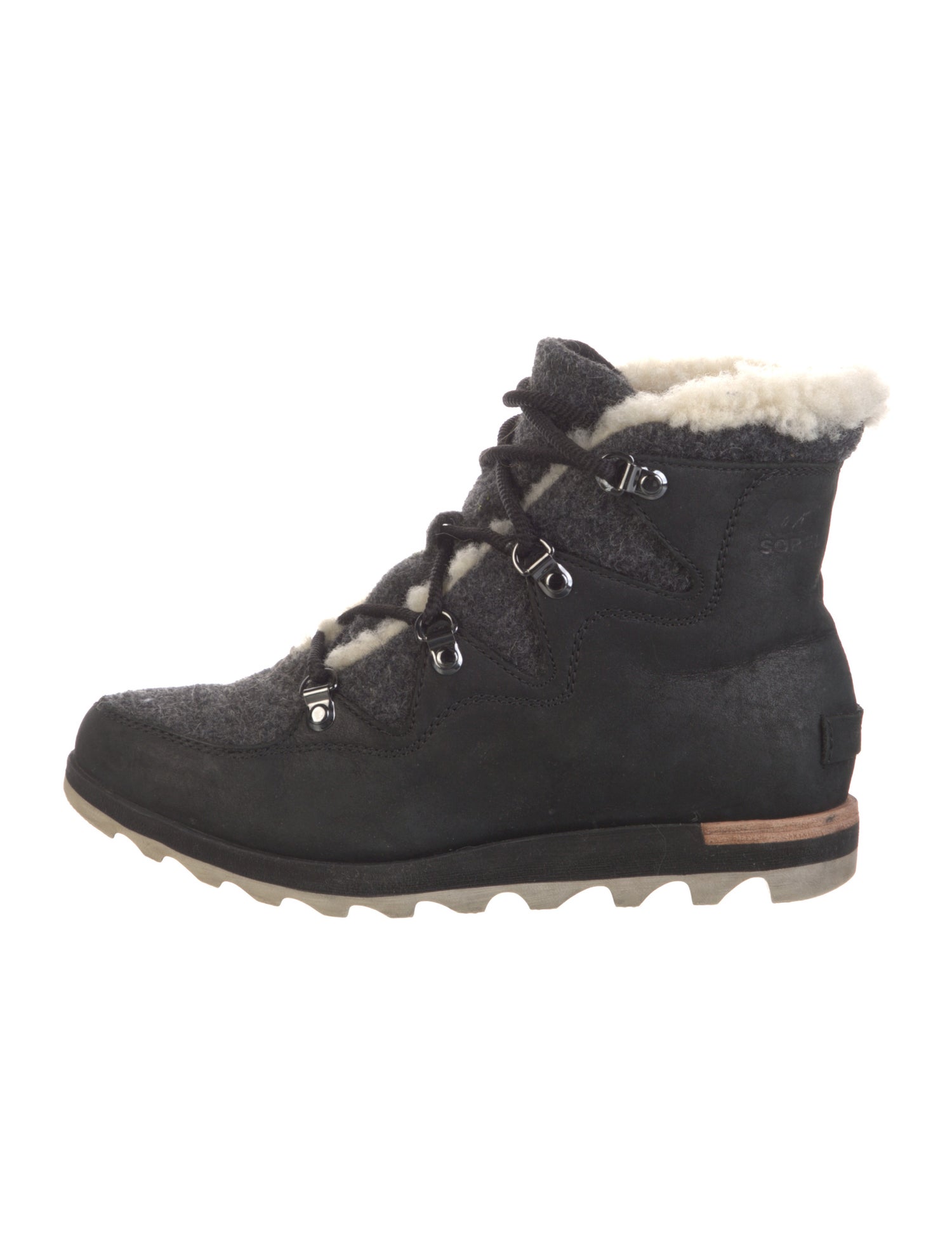 Sorel Leather Lace-Up Boots