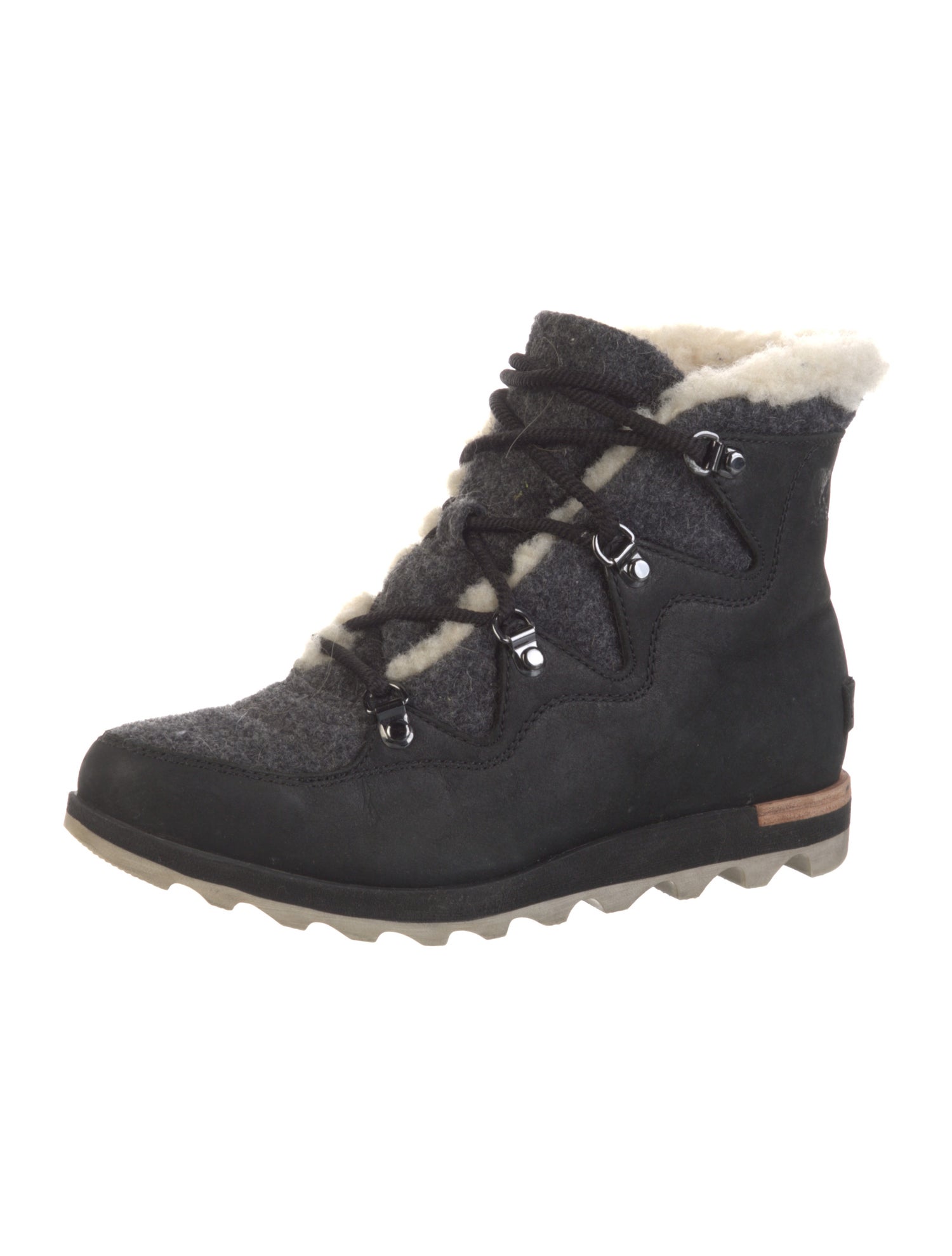 Sorel Leather Lace-Up Boots