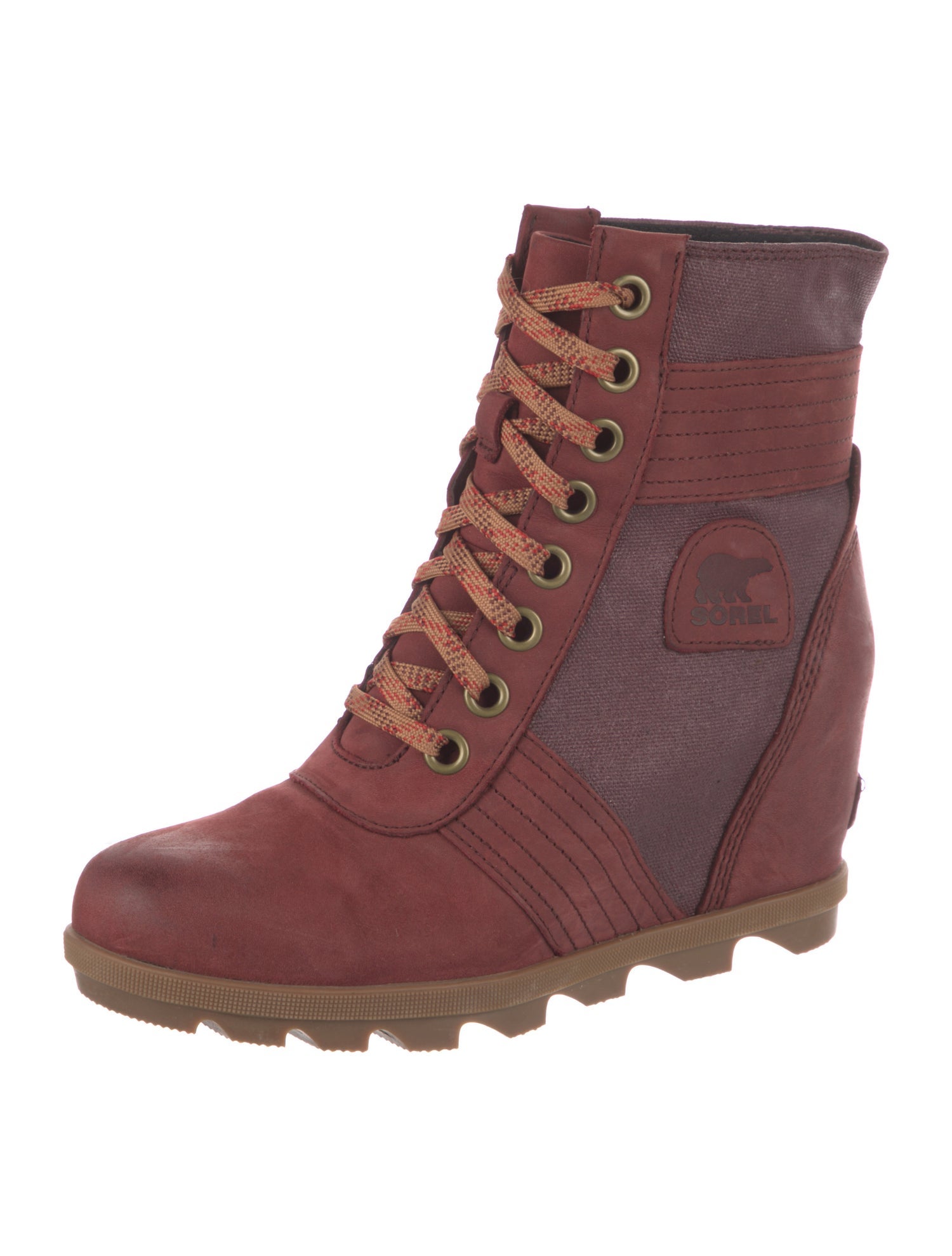 Sorel Leather Lace-Up Boots