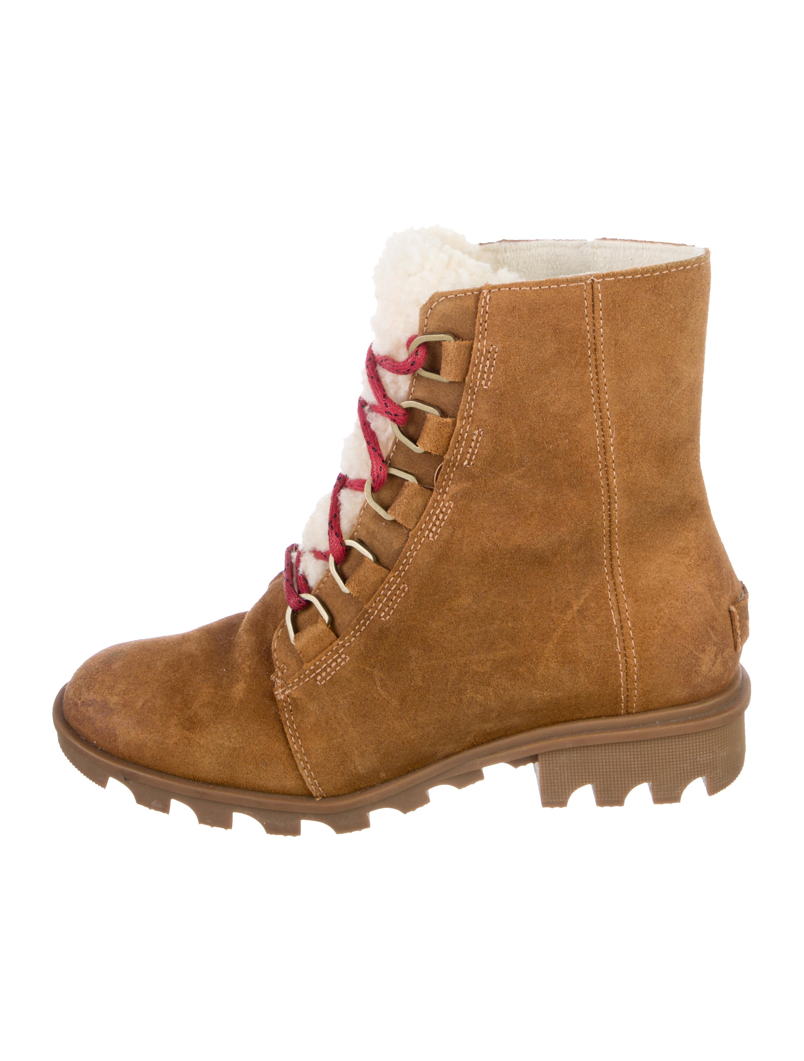 Sorel Suede Combat Boots