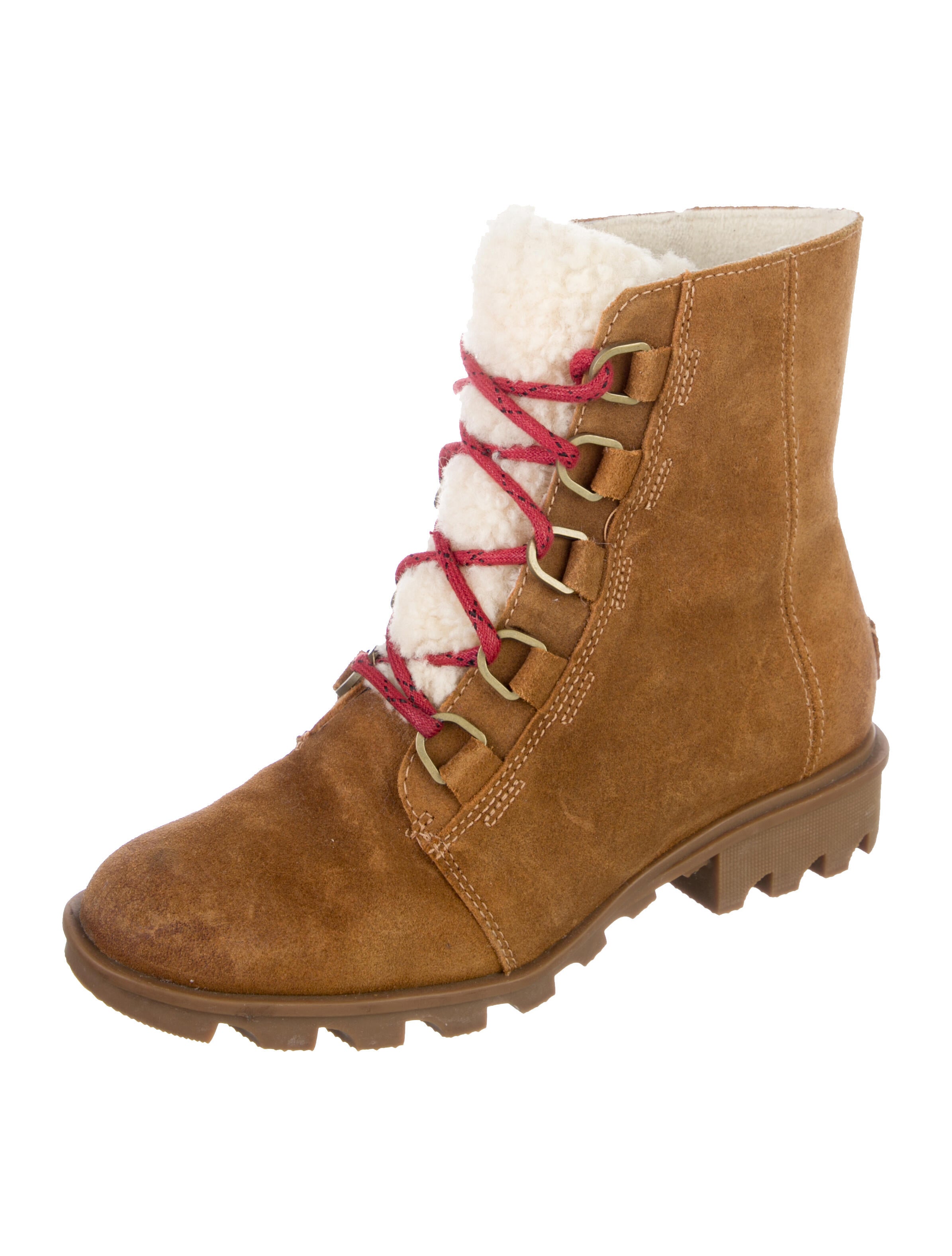 Sorel Suede Combat Boots