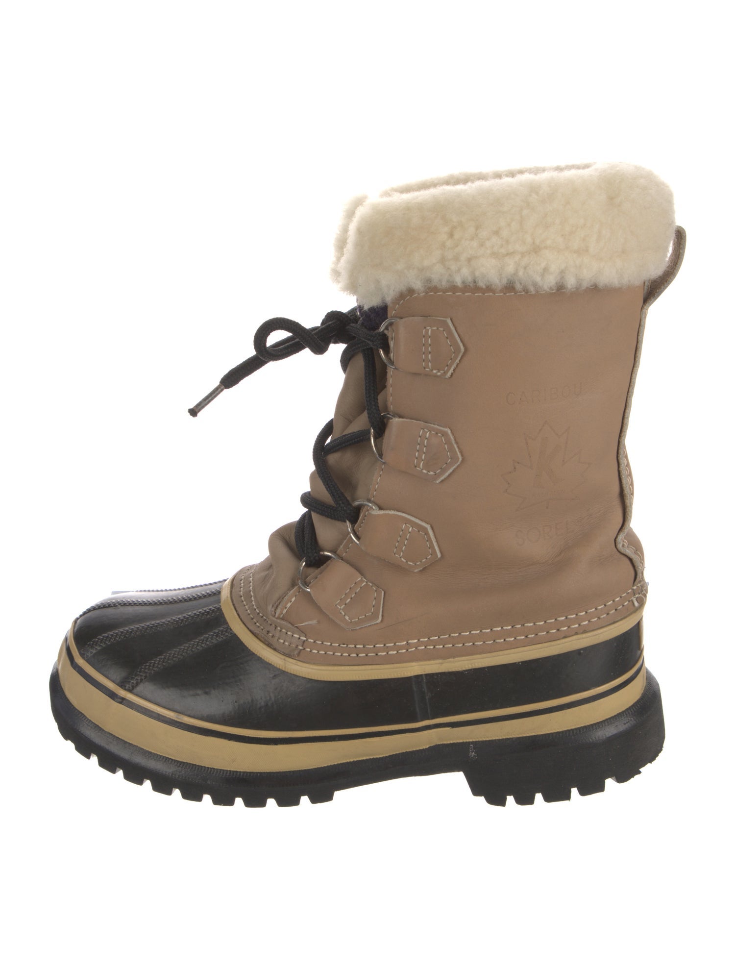 Sorel Leather Lace-Up Boots
