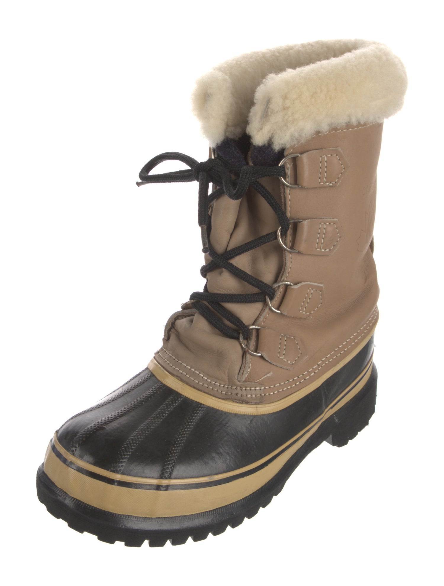 Sorel Leather Lace-Up Boots