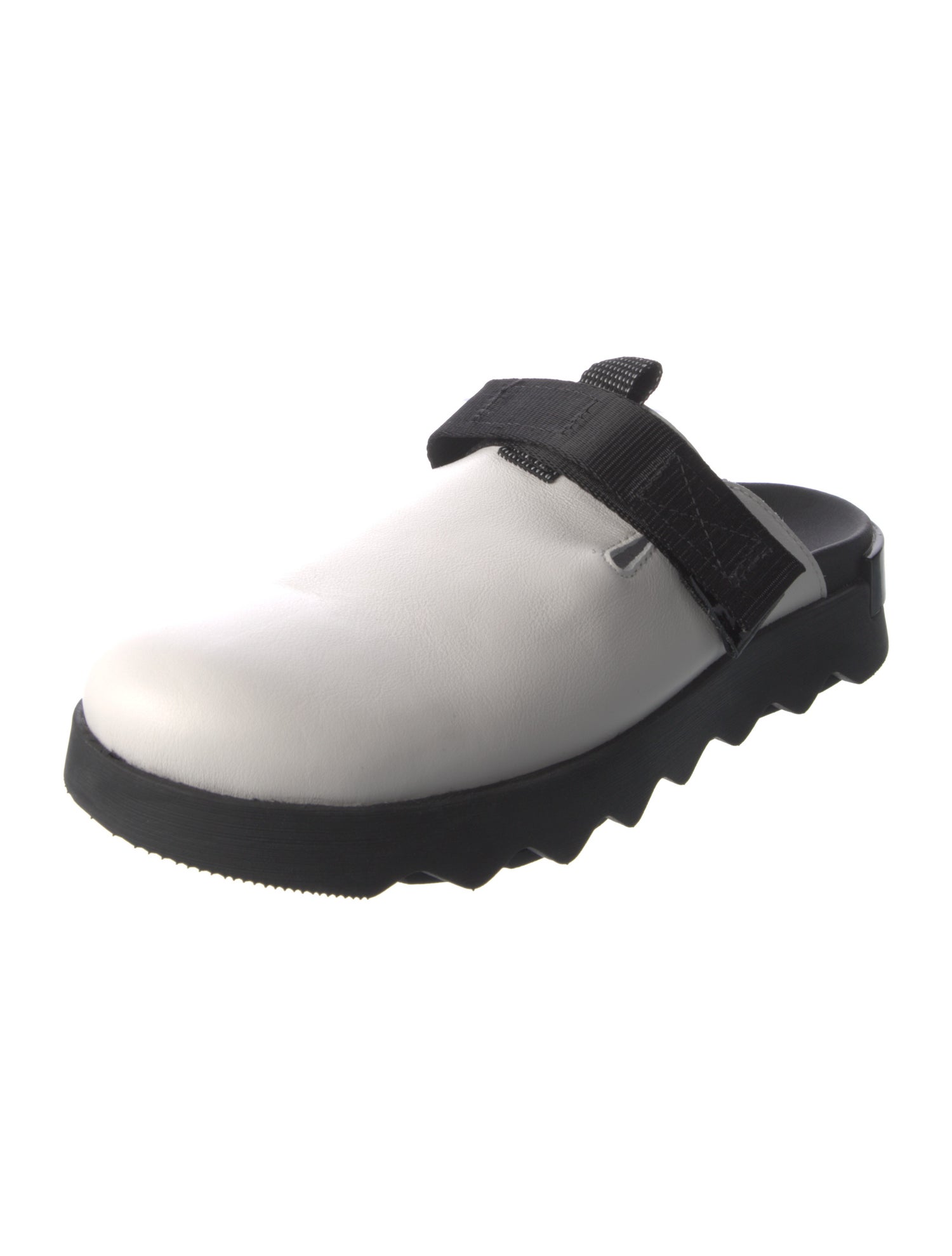 Sorel Leather Colorblock Pattern Mules