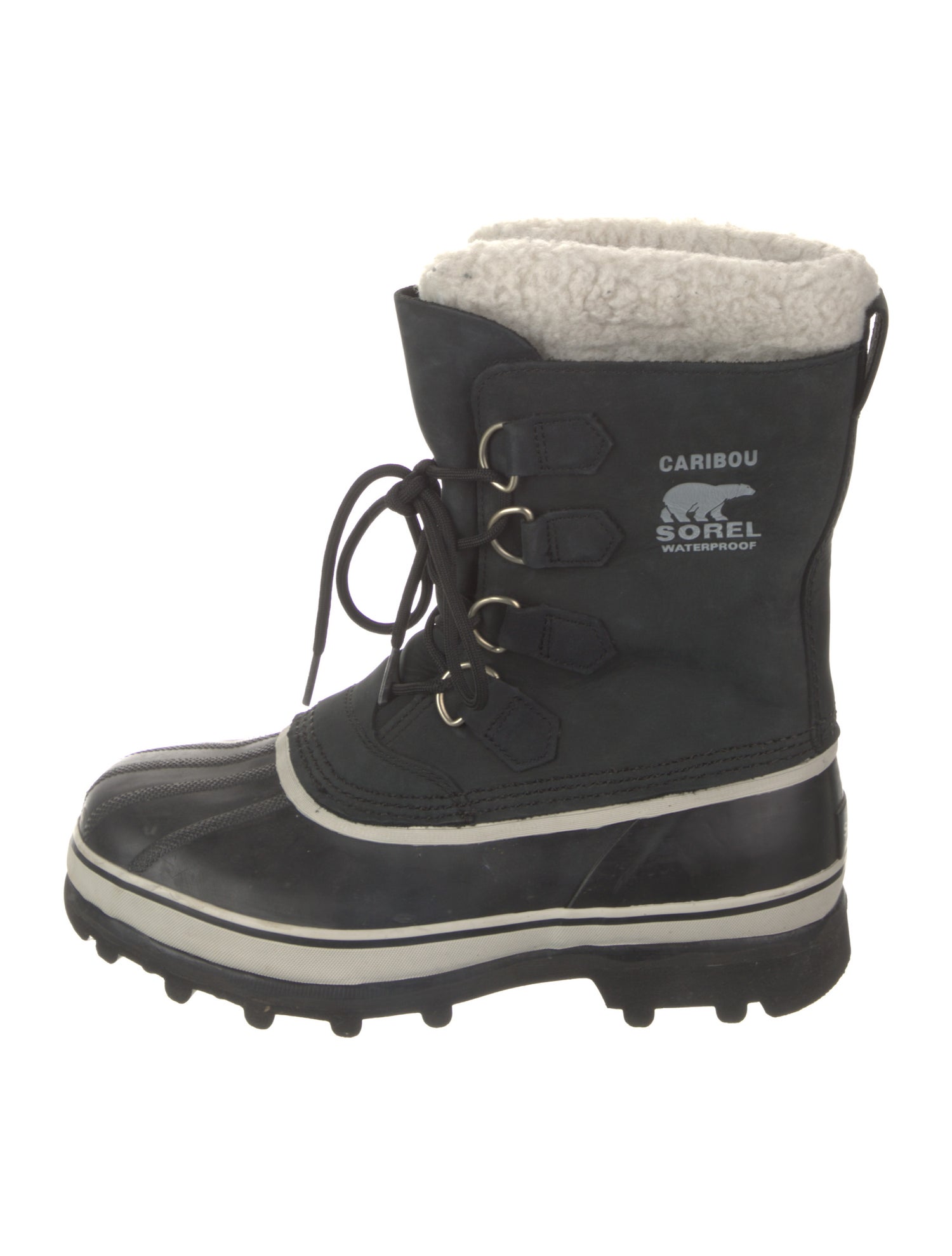 Sorel Leather Patterned Lace-Up Boots