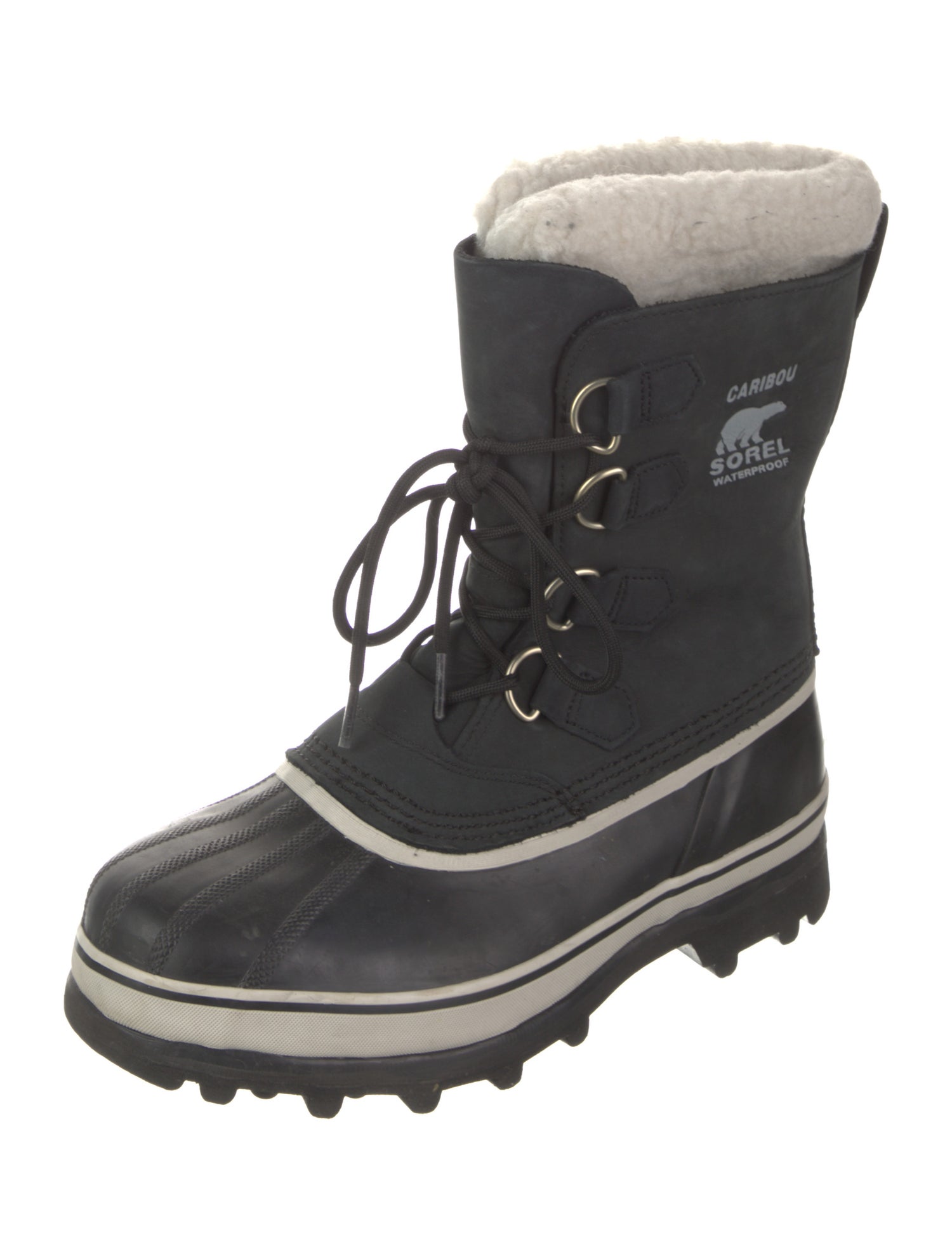 Sorel Leather Patterned Lace-Up Boots