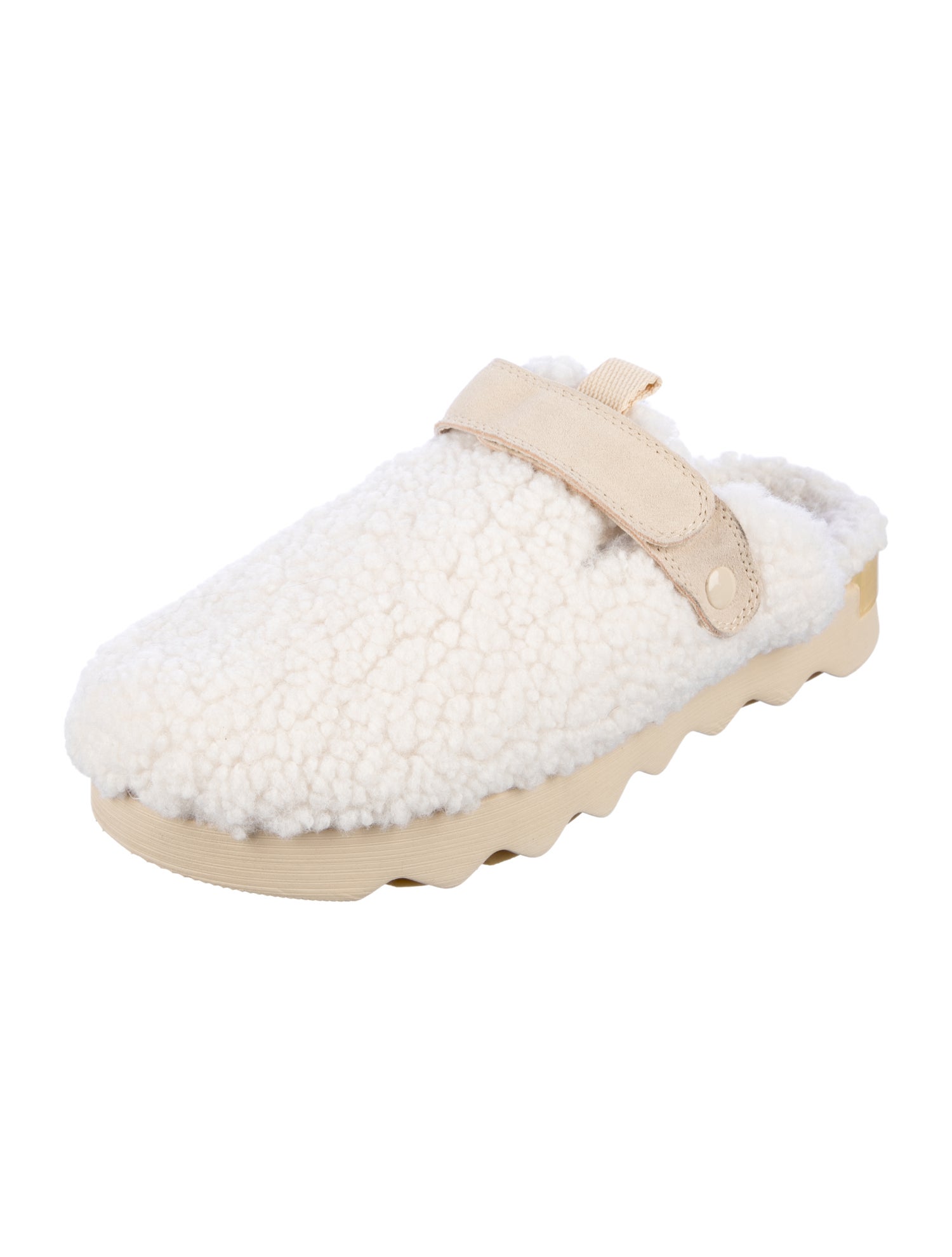 Sorel Shearling Animal Print Mules