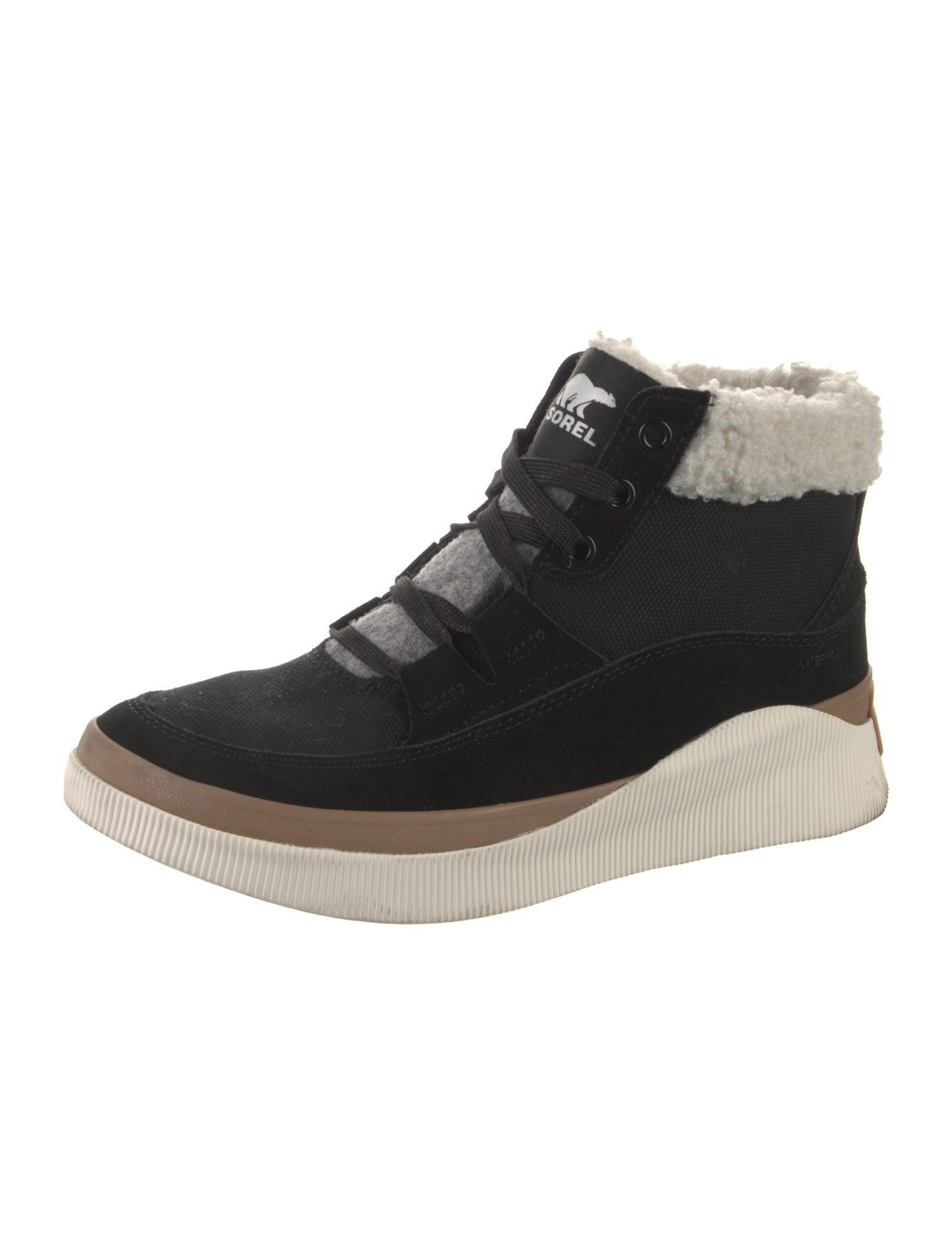 Sorel Suede Wedge Sneakers