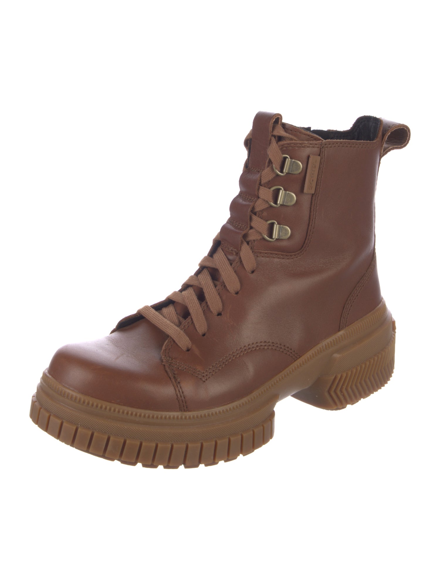 Sorel Leather Combat Boots