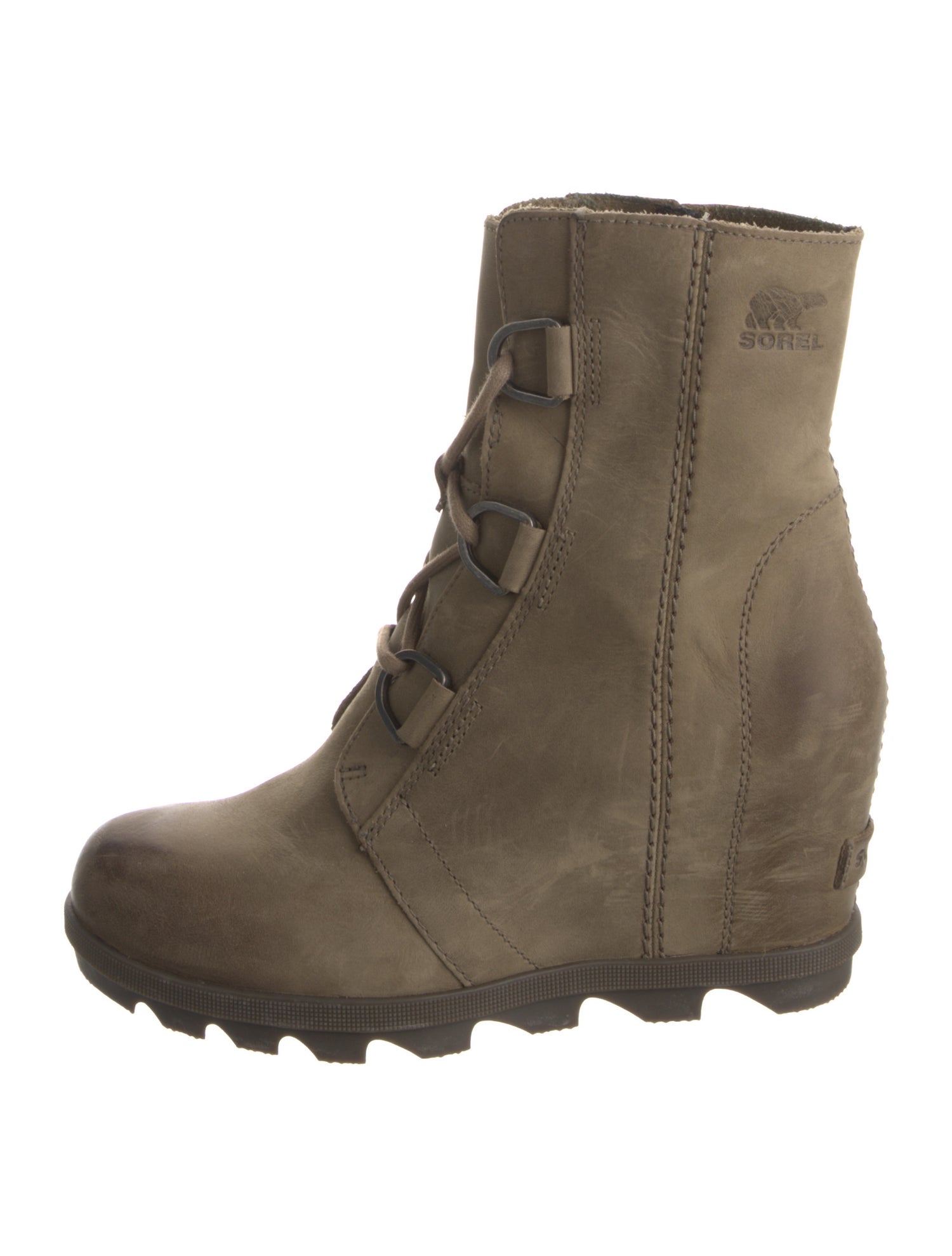 Sorel Leather Lace-Up Boots