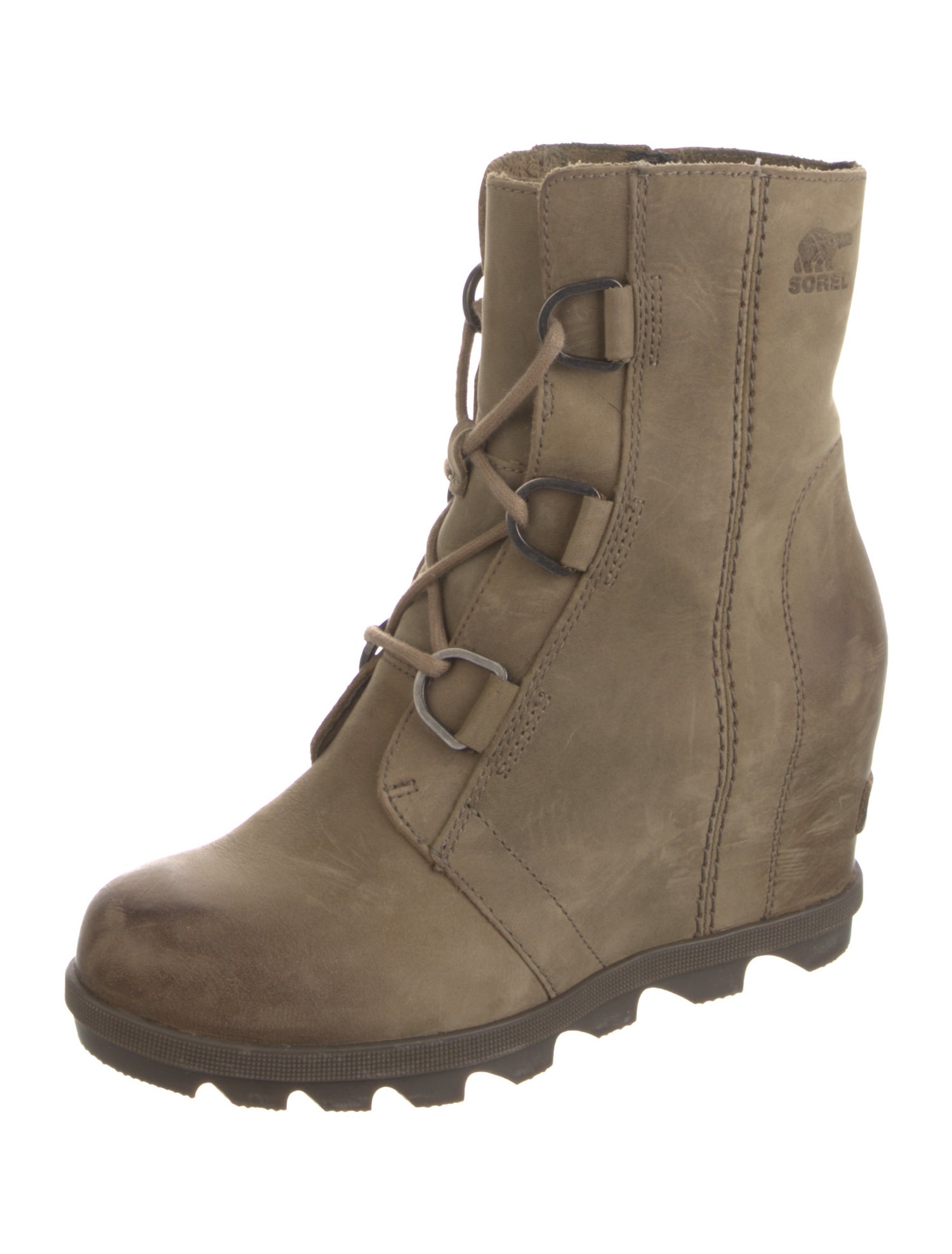 Sorel Leather Lace-Up Boots