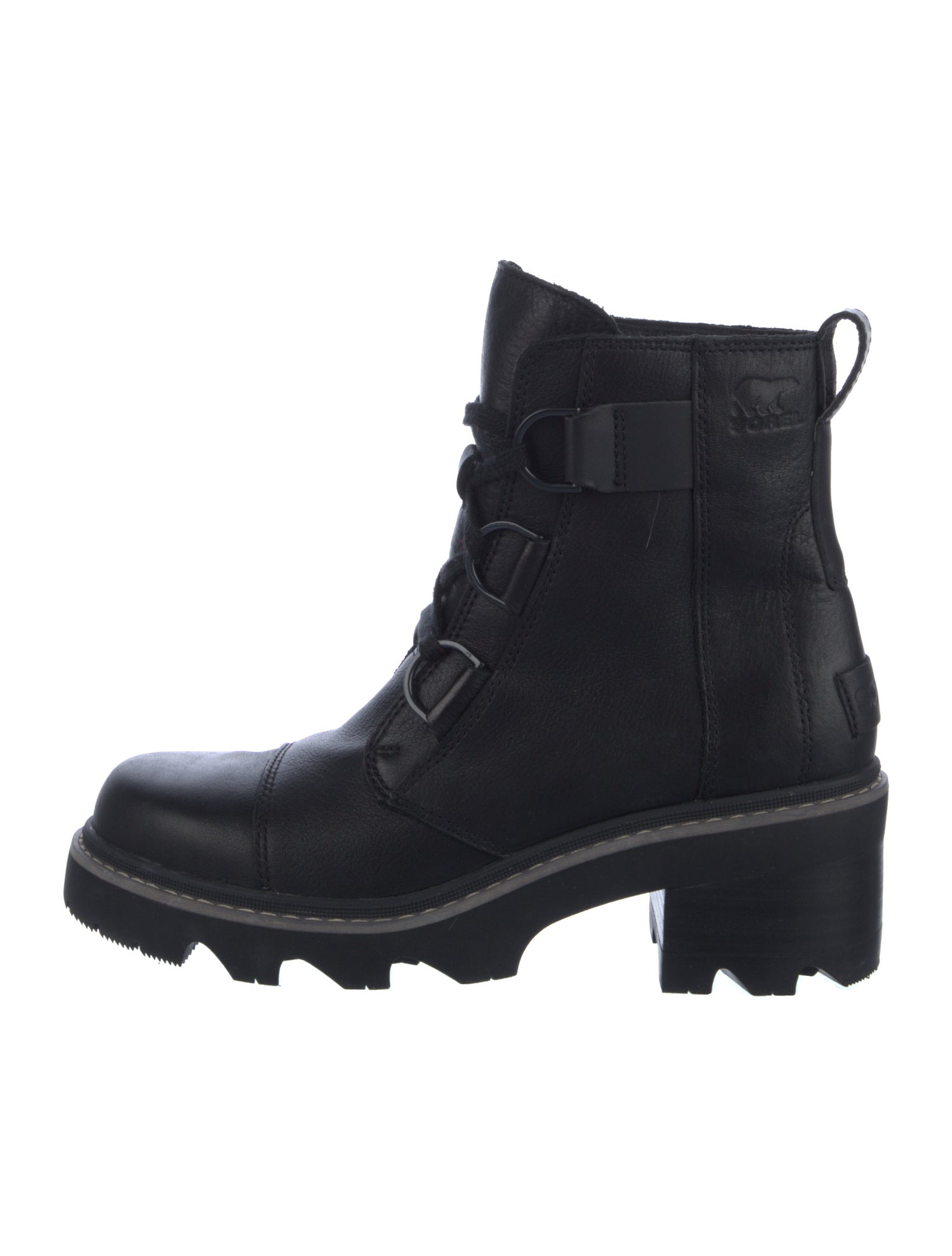 Sorel Leather Combat Boots