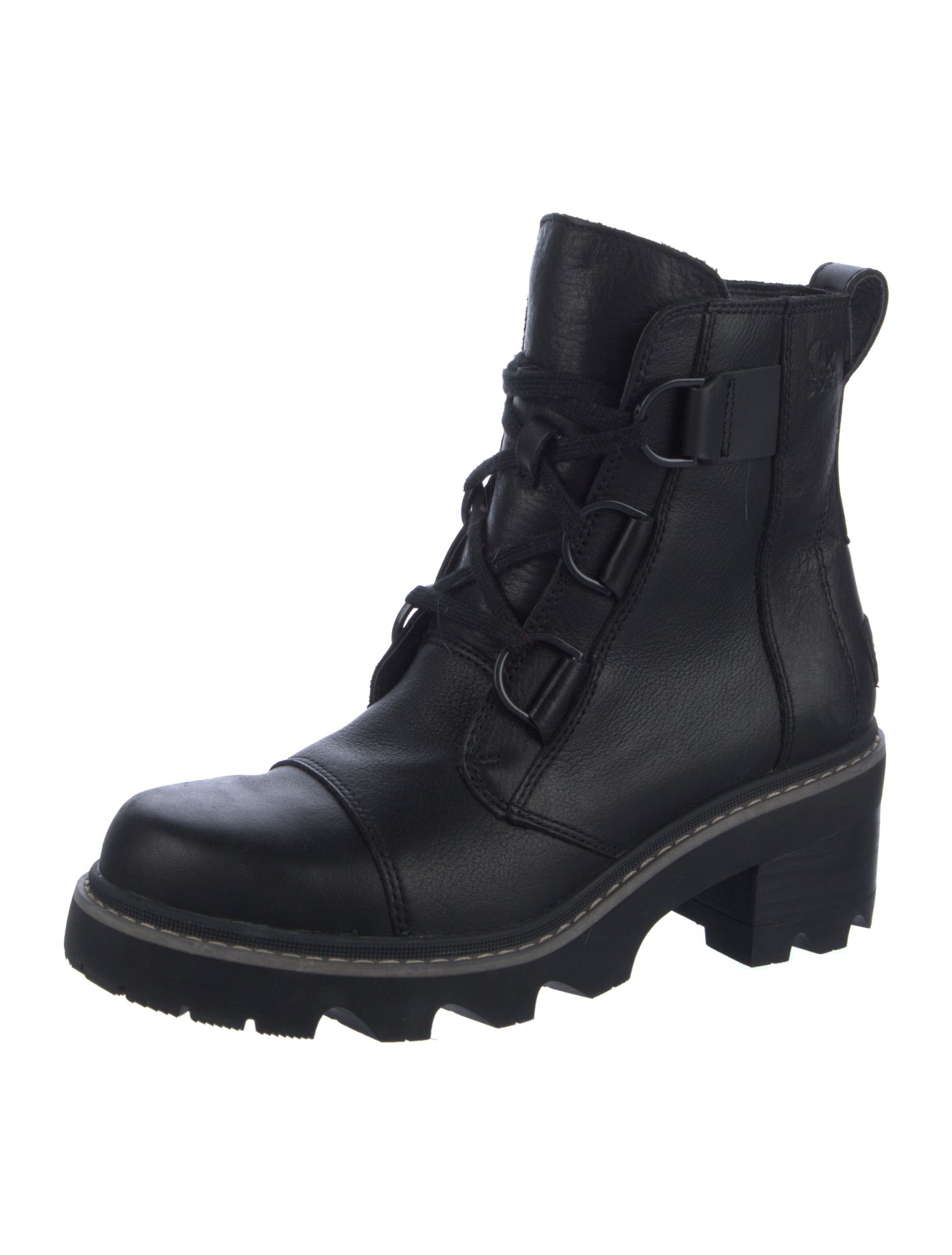 Sorel Leather Combat Boots