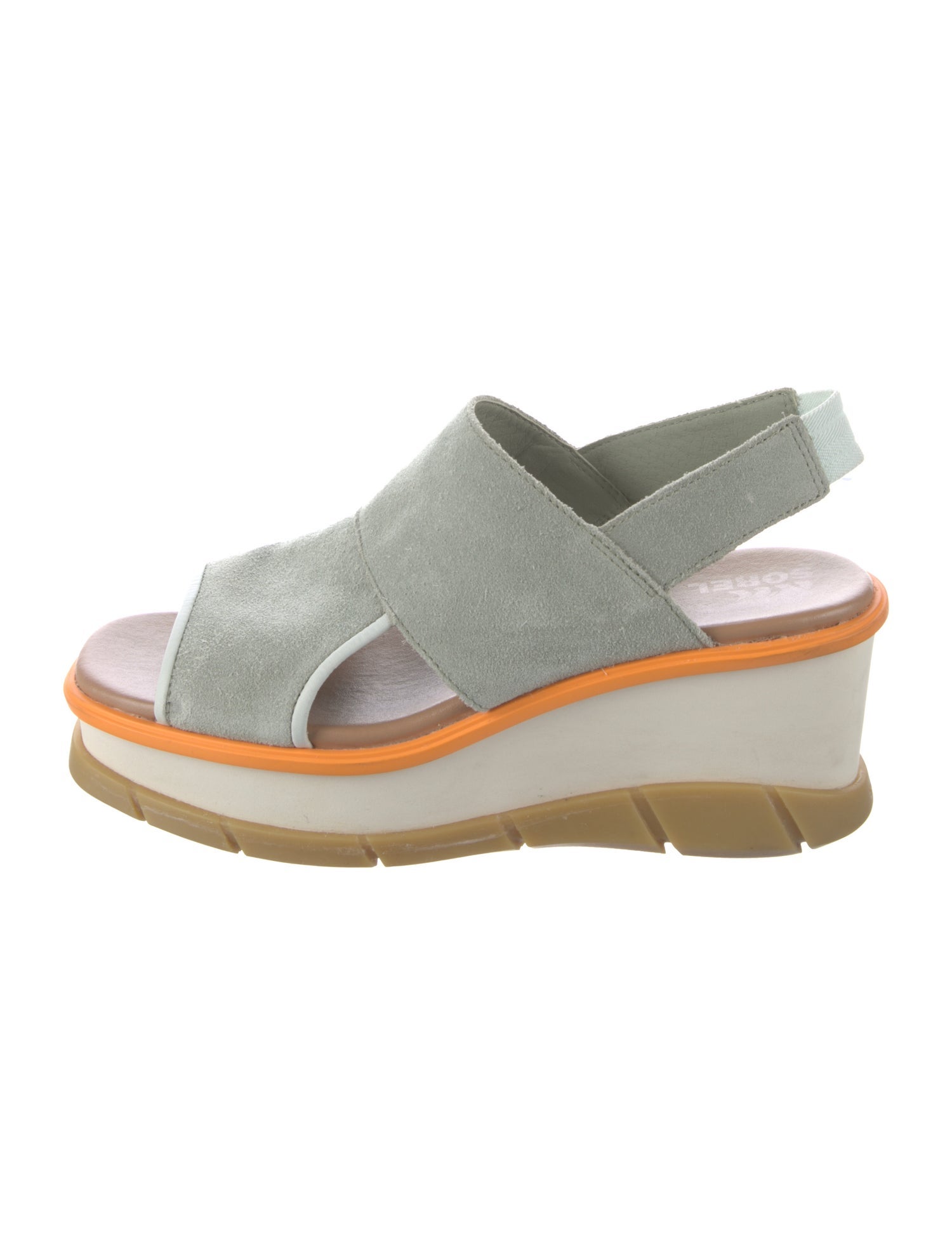 Sorel Suede Slingback Sandals