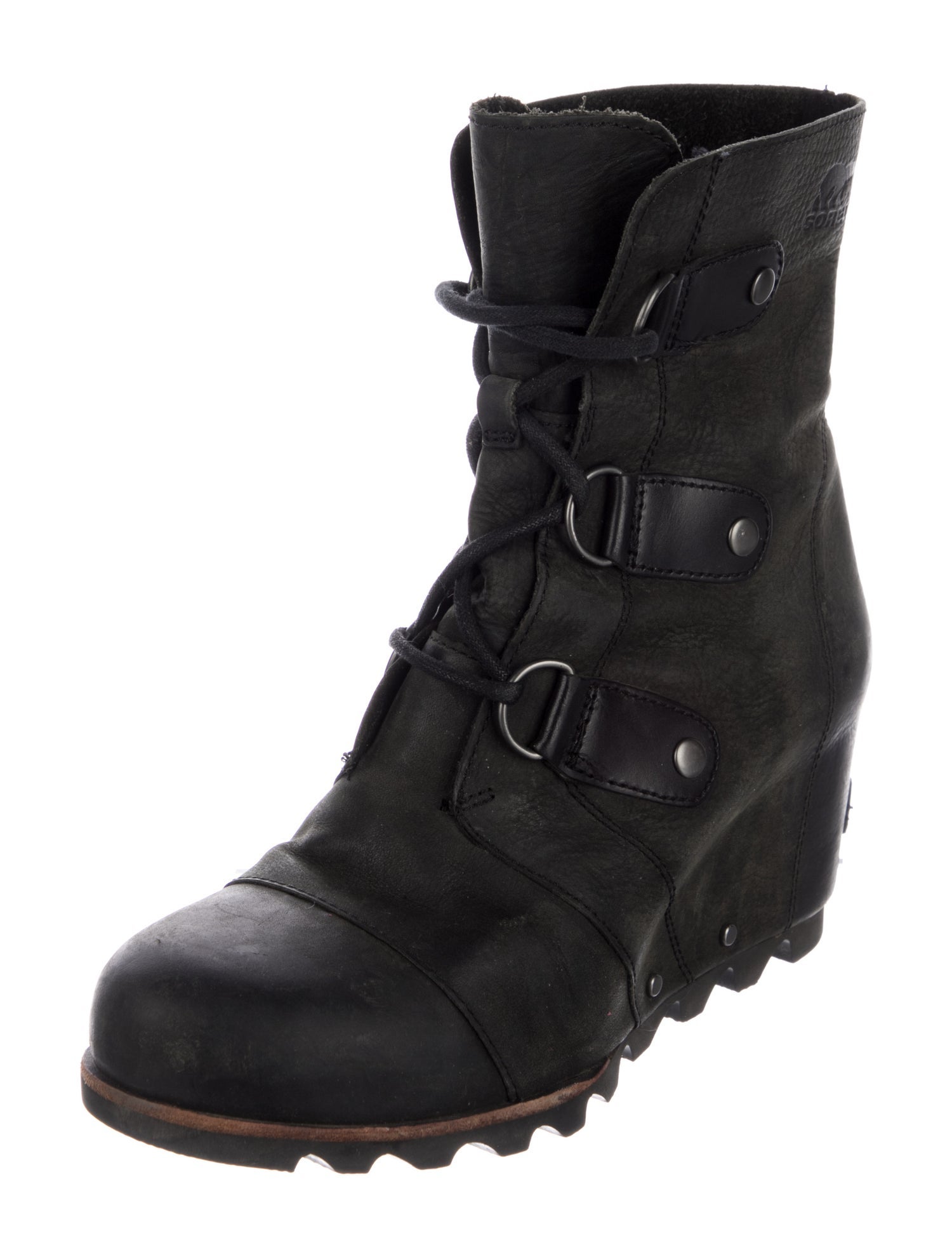 Sorel Leather Lace-Up Boots