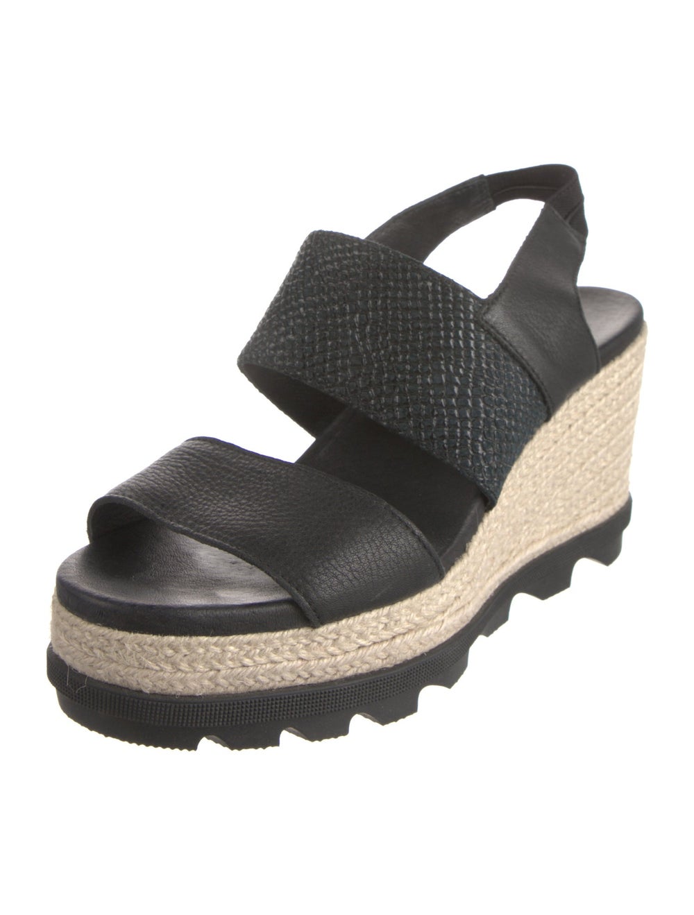 Sorel Leather Colorblock Pattern Espadrilles - image 2