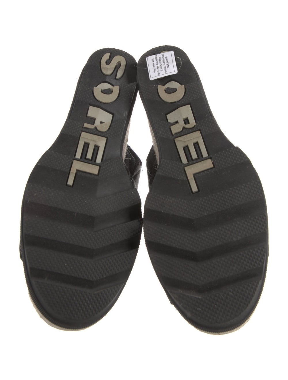 Sorel Leather Colorblock Pattern Espadrilles - image 5