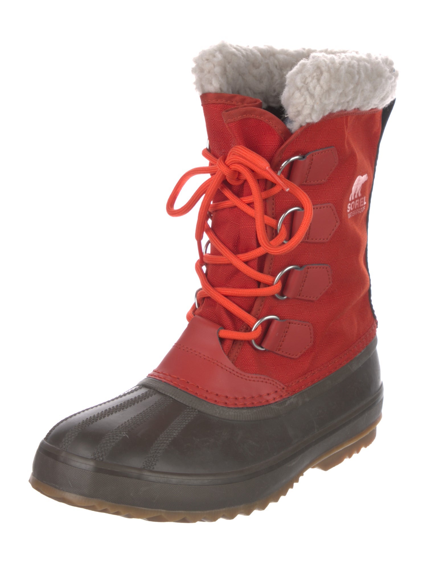 Sorel Rubber Colorblock Pattern Rain Boots