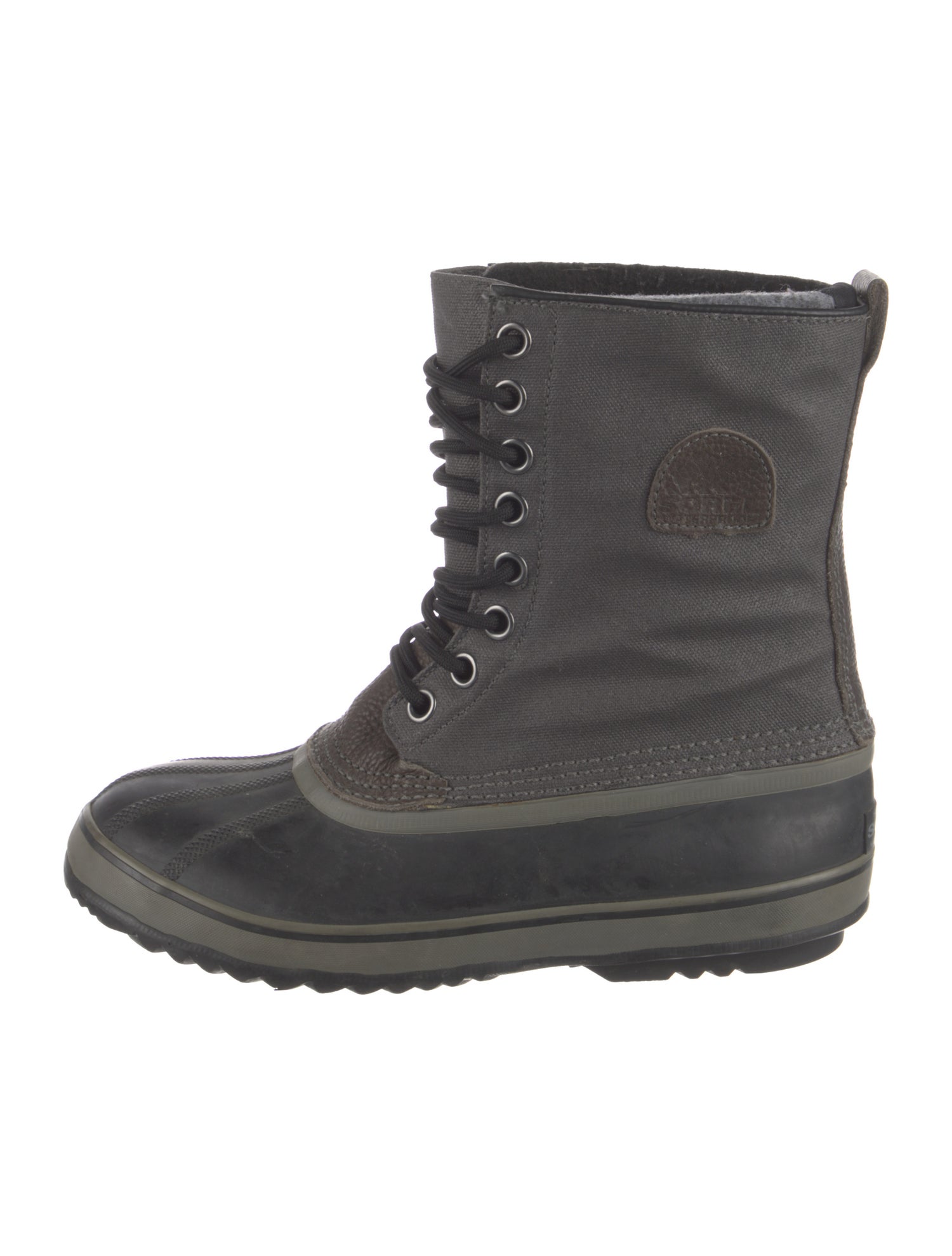 Sorel Canvas Lace-Up Boots