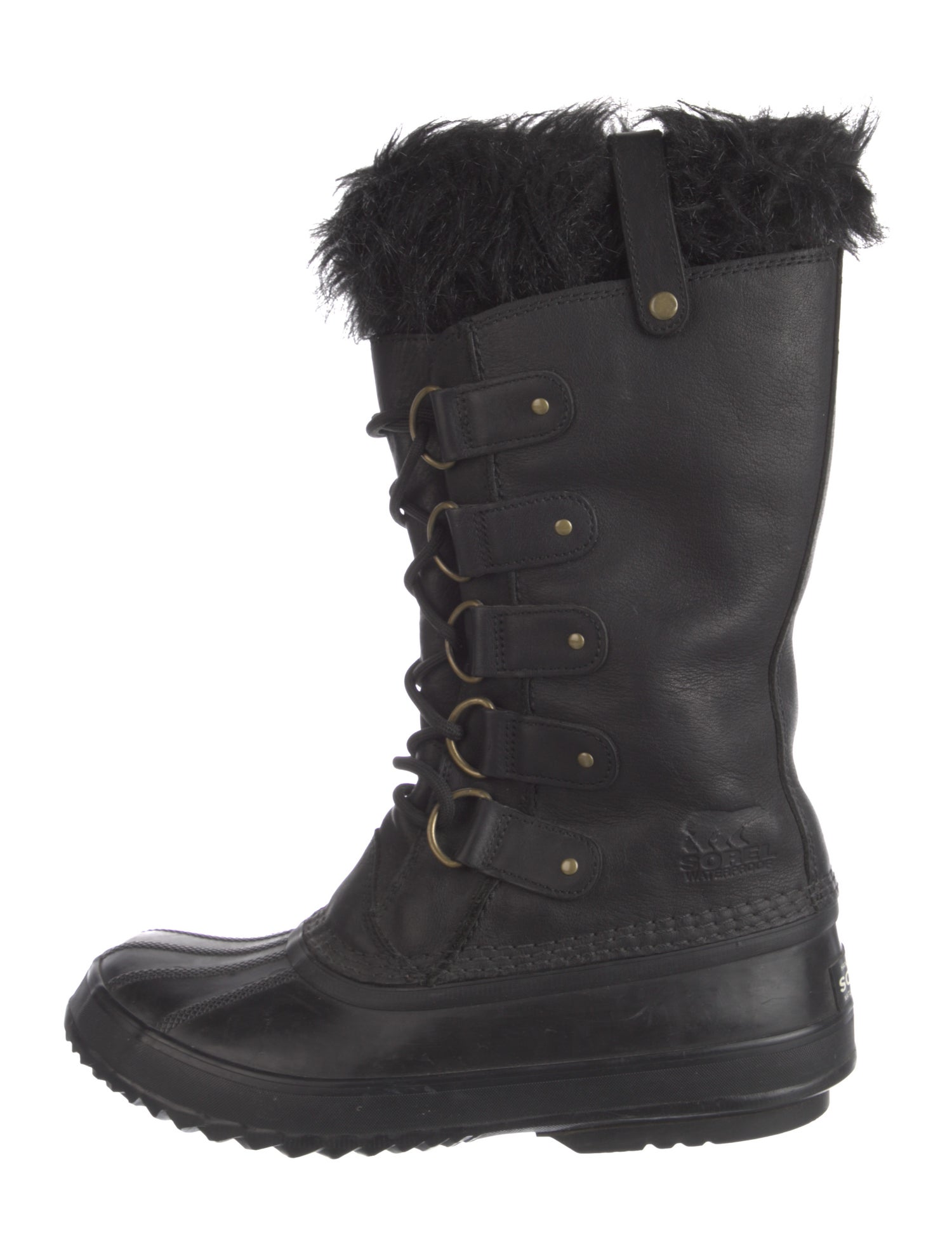 Sorel Leather Lace-Up Boots