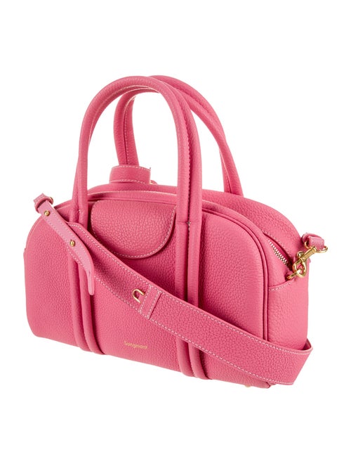 Songmont Leather Top Handle Bag