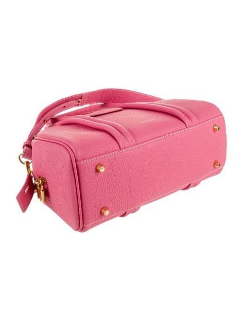 Songmont Leather Top Handle Bag