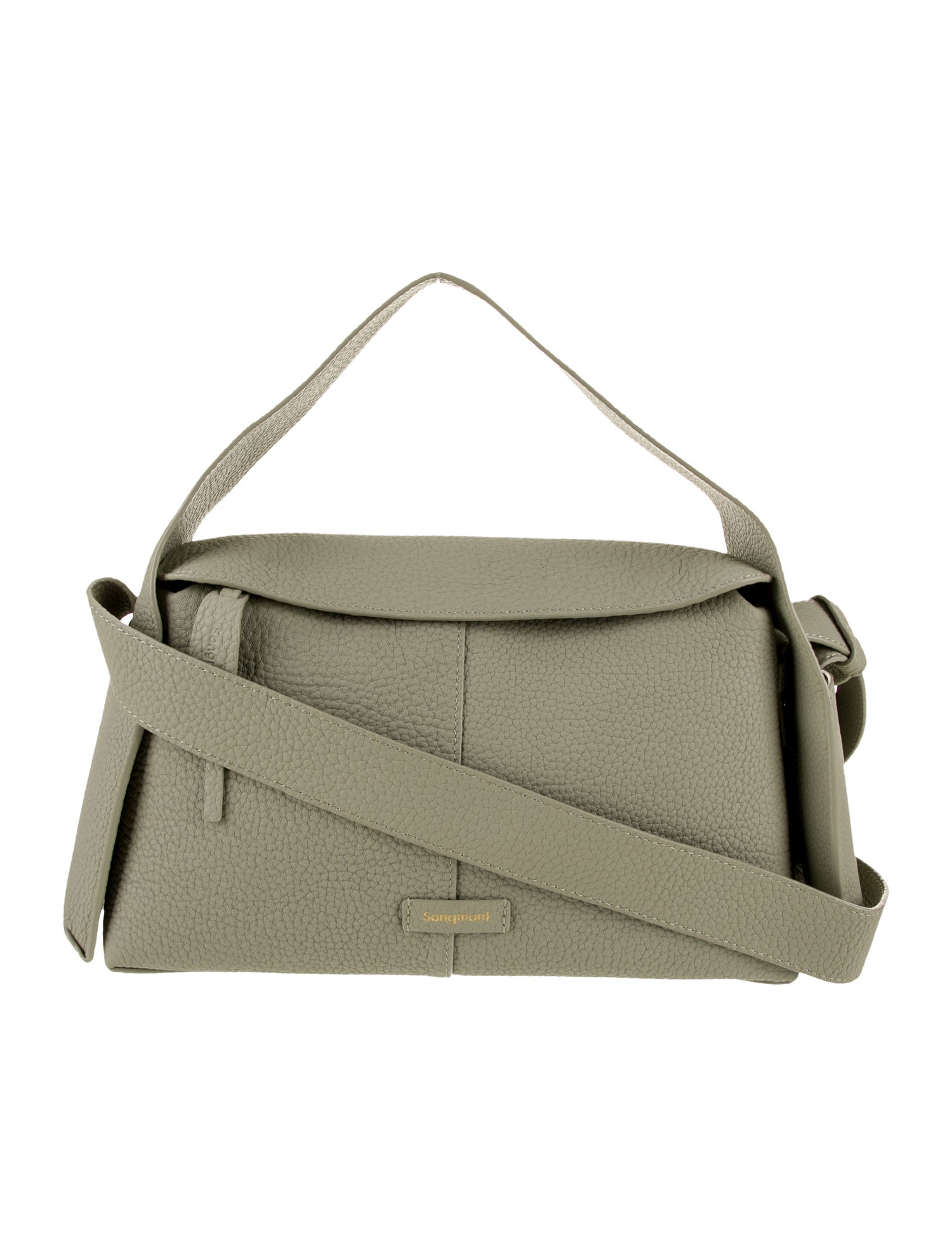 Songmont Leather Top Handle Bag