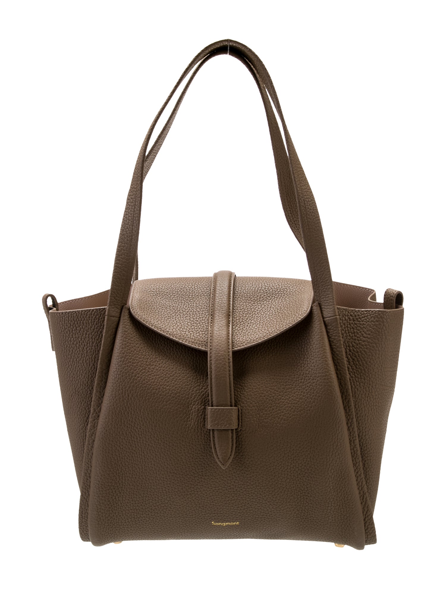 Songmont Leather Shoulder Bag
