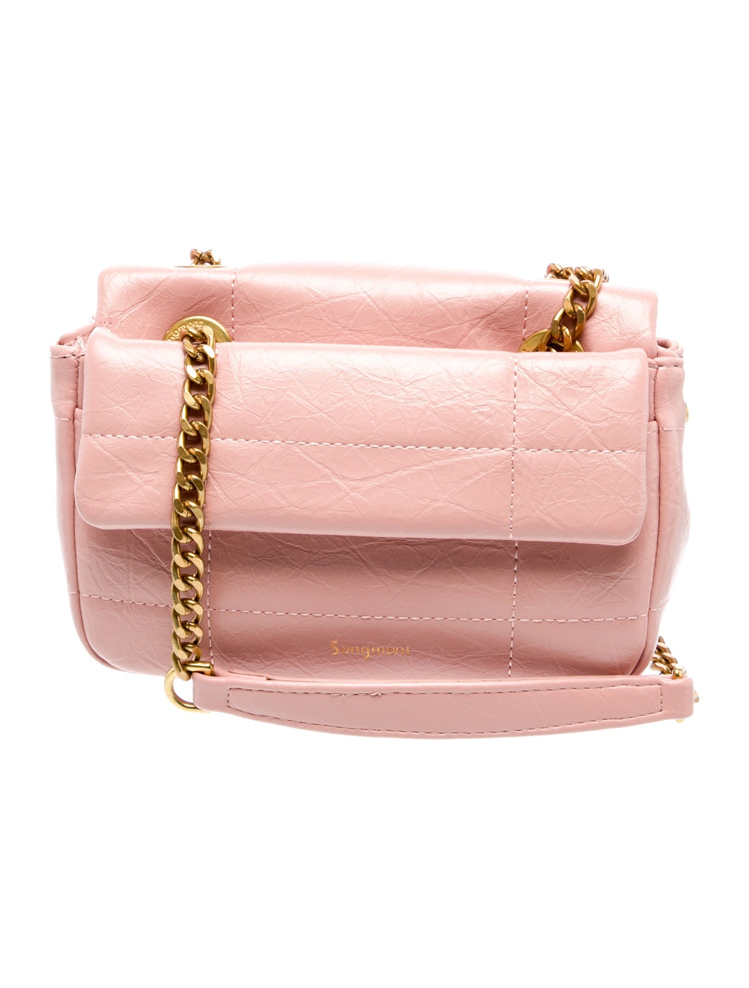 Songmont Leather Shoulder Bag