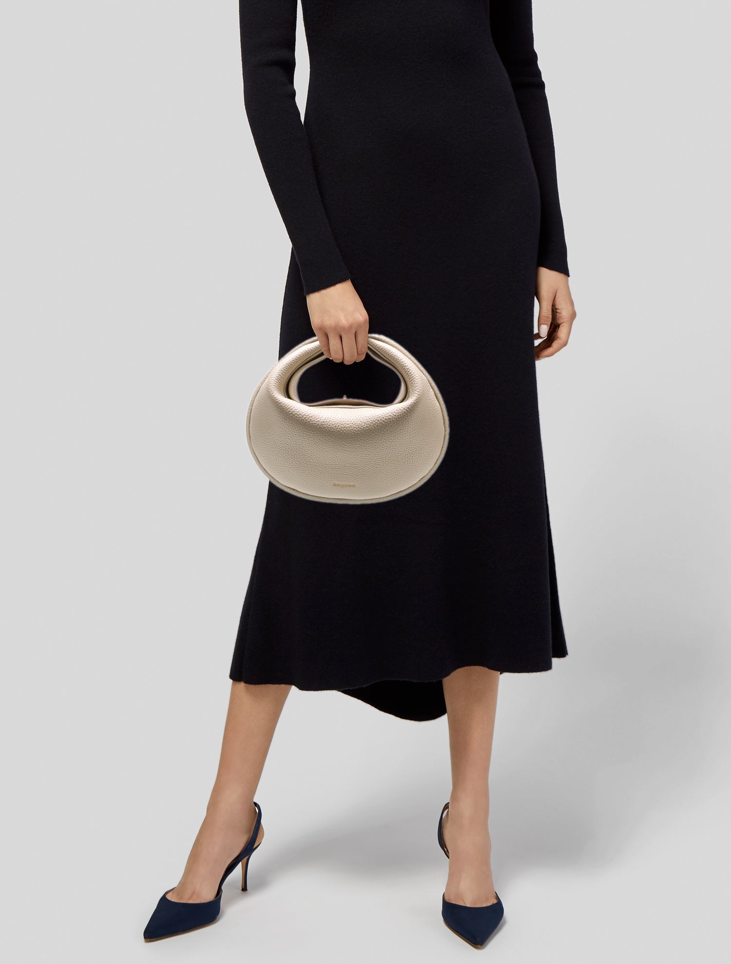 Songmont Leather Top Handle Bag