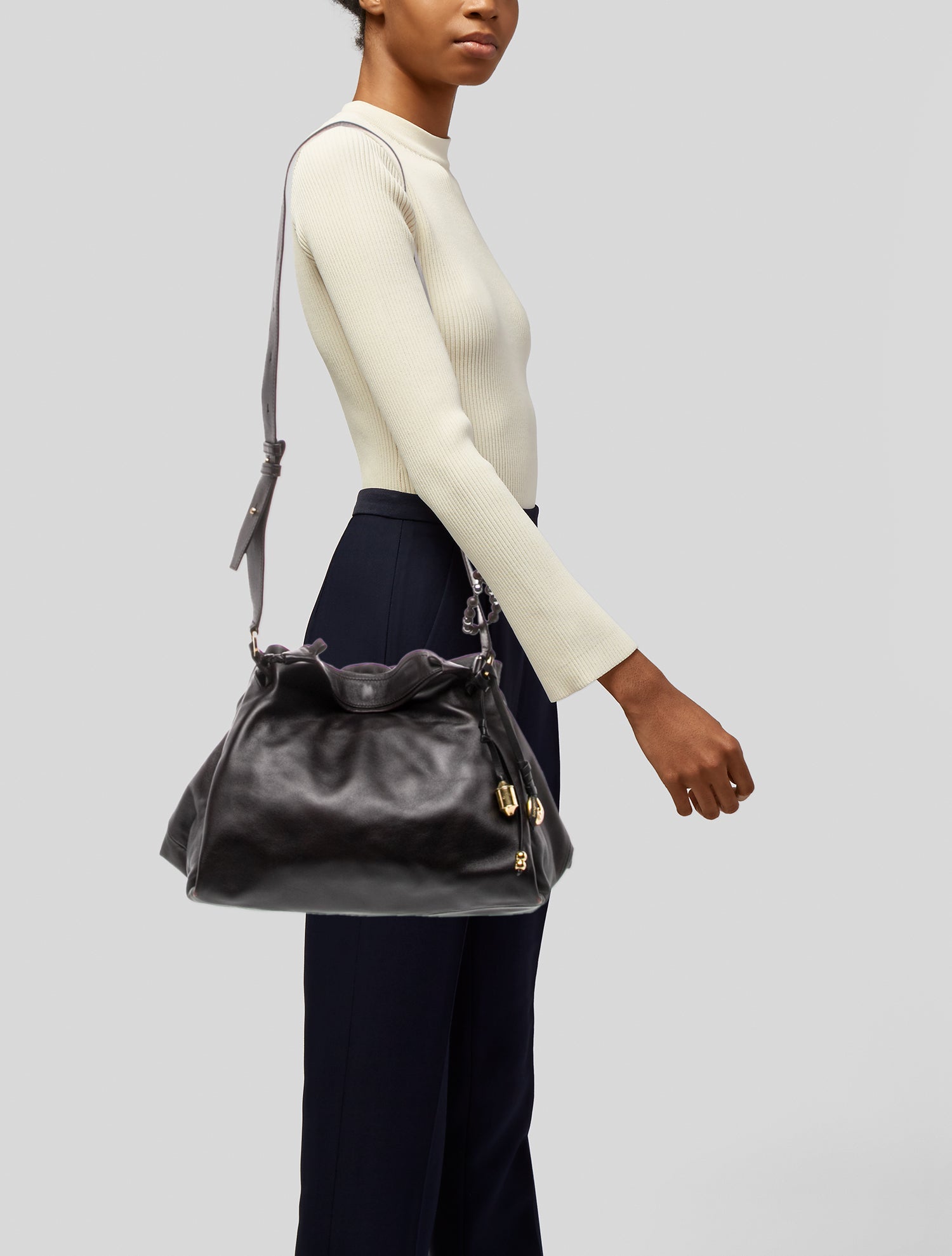 Songmont Leather Hobo