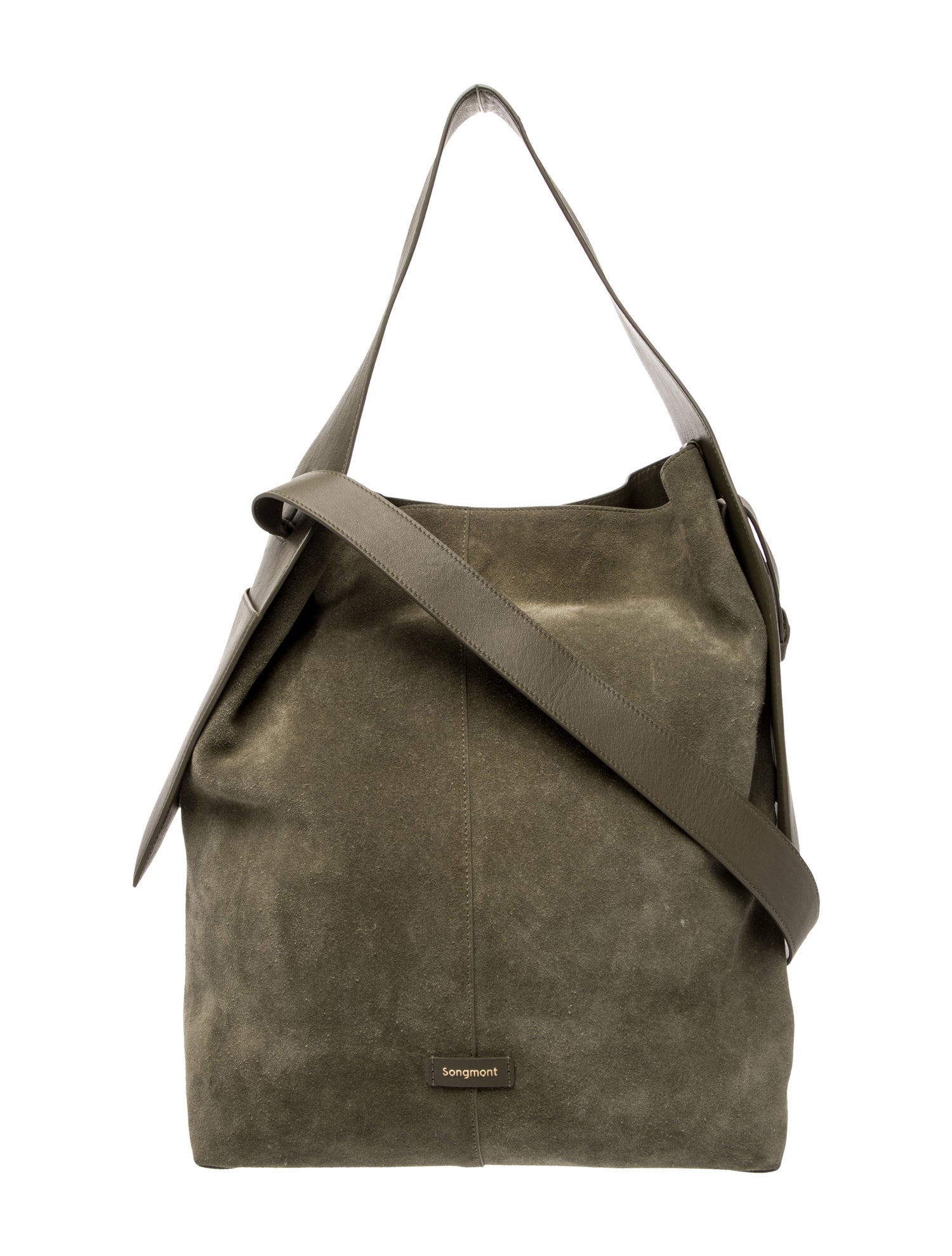 Songmont Suede Shoulder Bag