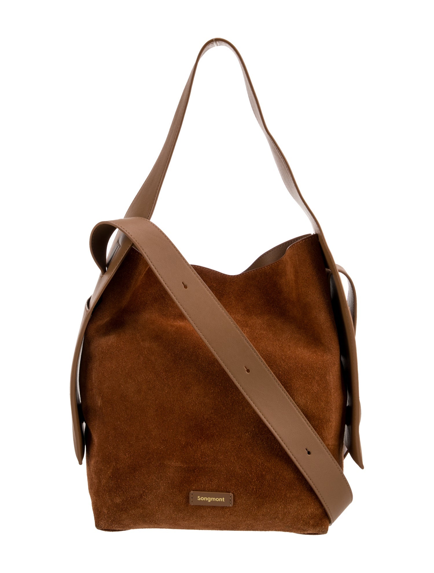 Songmont Suede Shoulder Bag
