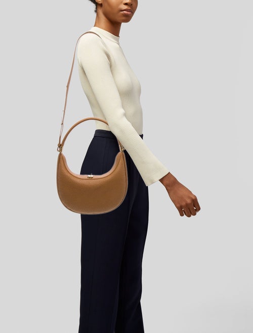 Songmont Leather Top Handle Bag