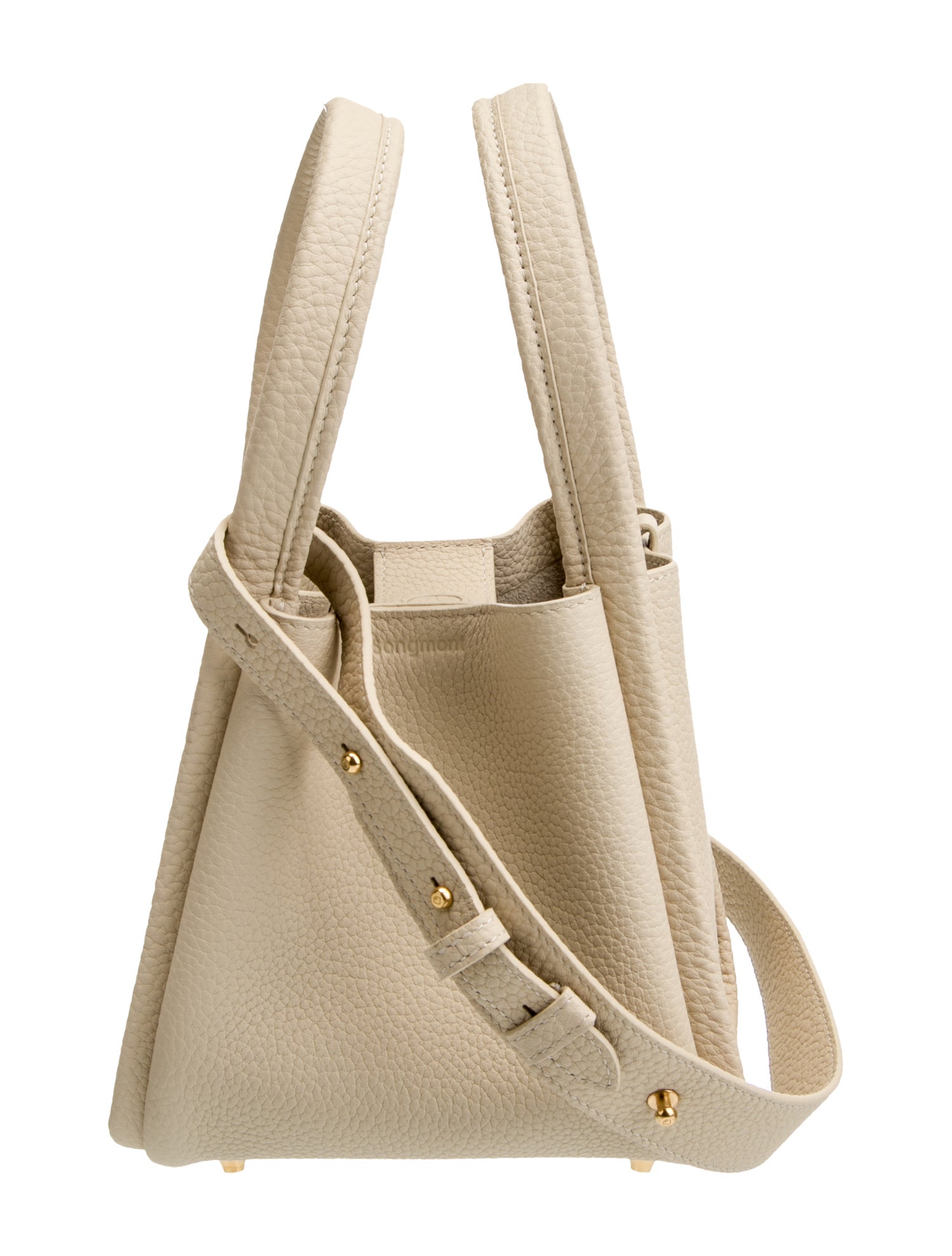 Songmont Leather Top Handle Bag