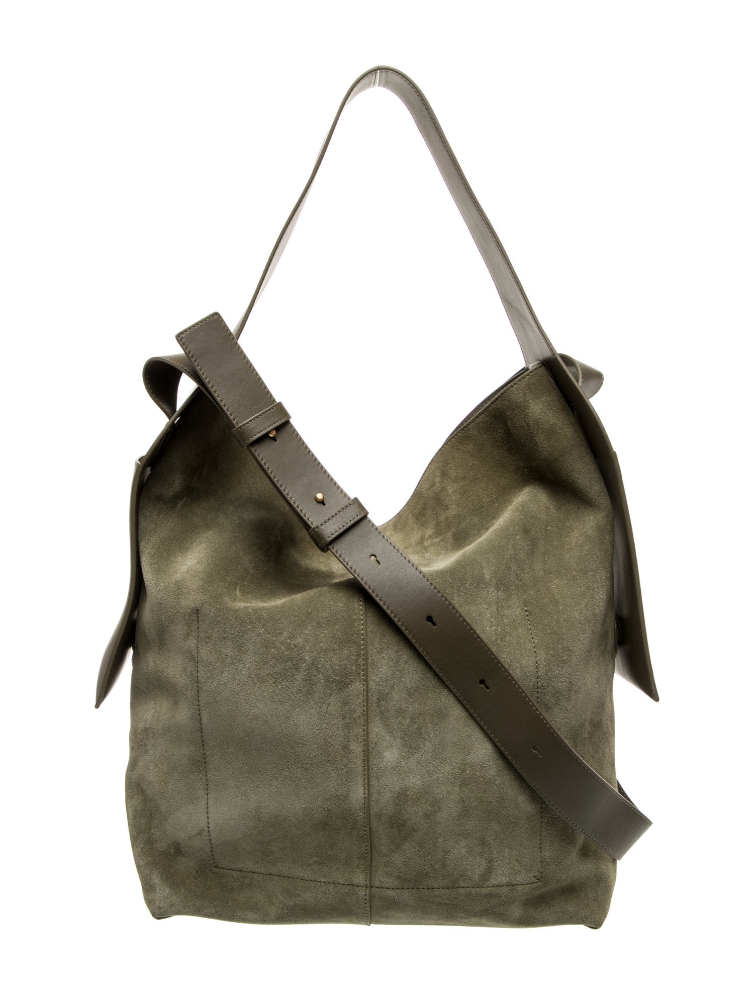 Songmont Suede Shoulder Bag
