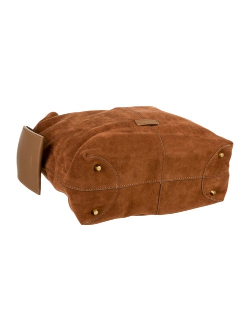 Songmont Suede Bucket Bag Large