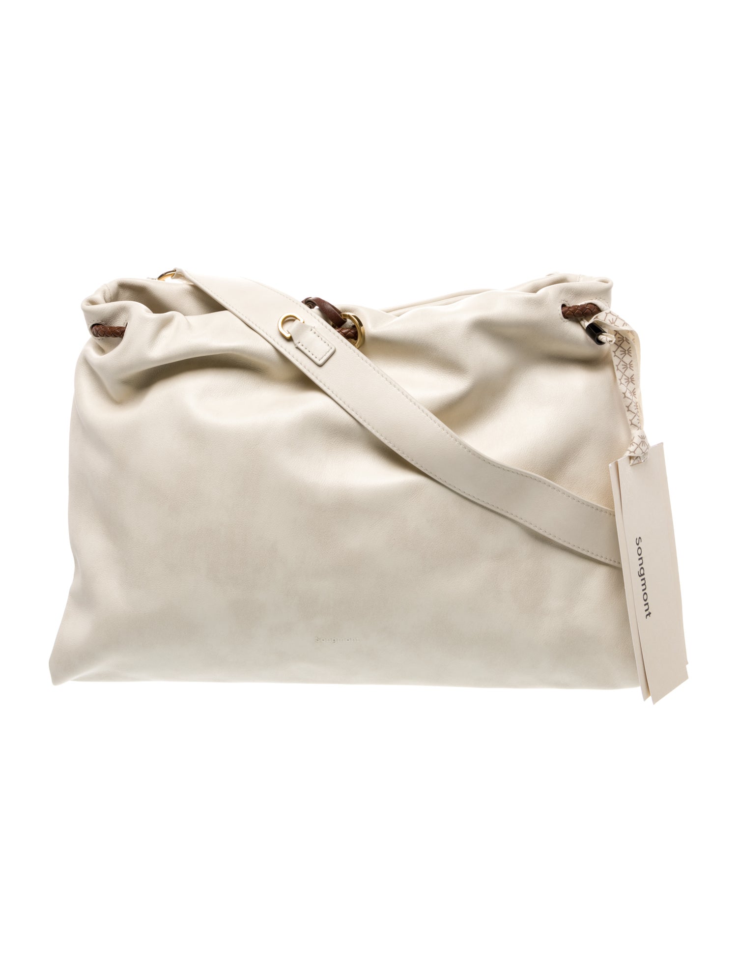Songmont Leather Crossbody Bag