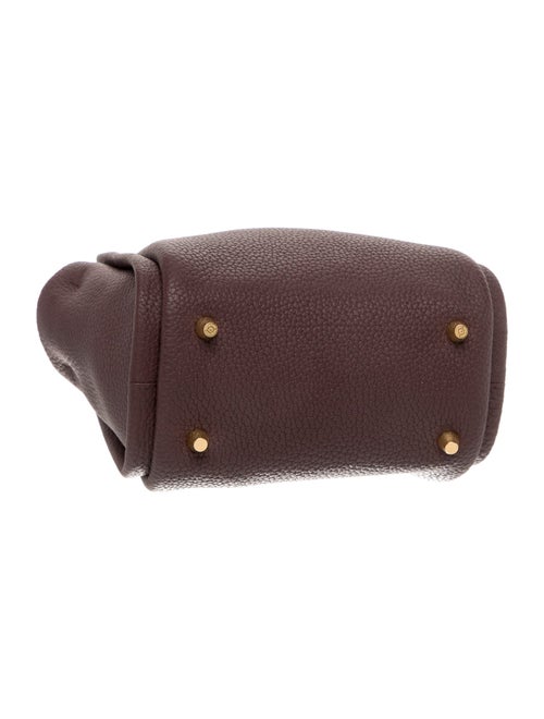 Songmont Leather Top Handle Bag