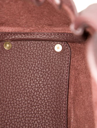 Songmont Leather Top Handle Bag