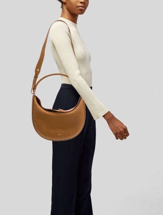 Songmont Leather Bucket Bag