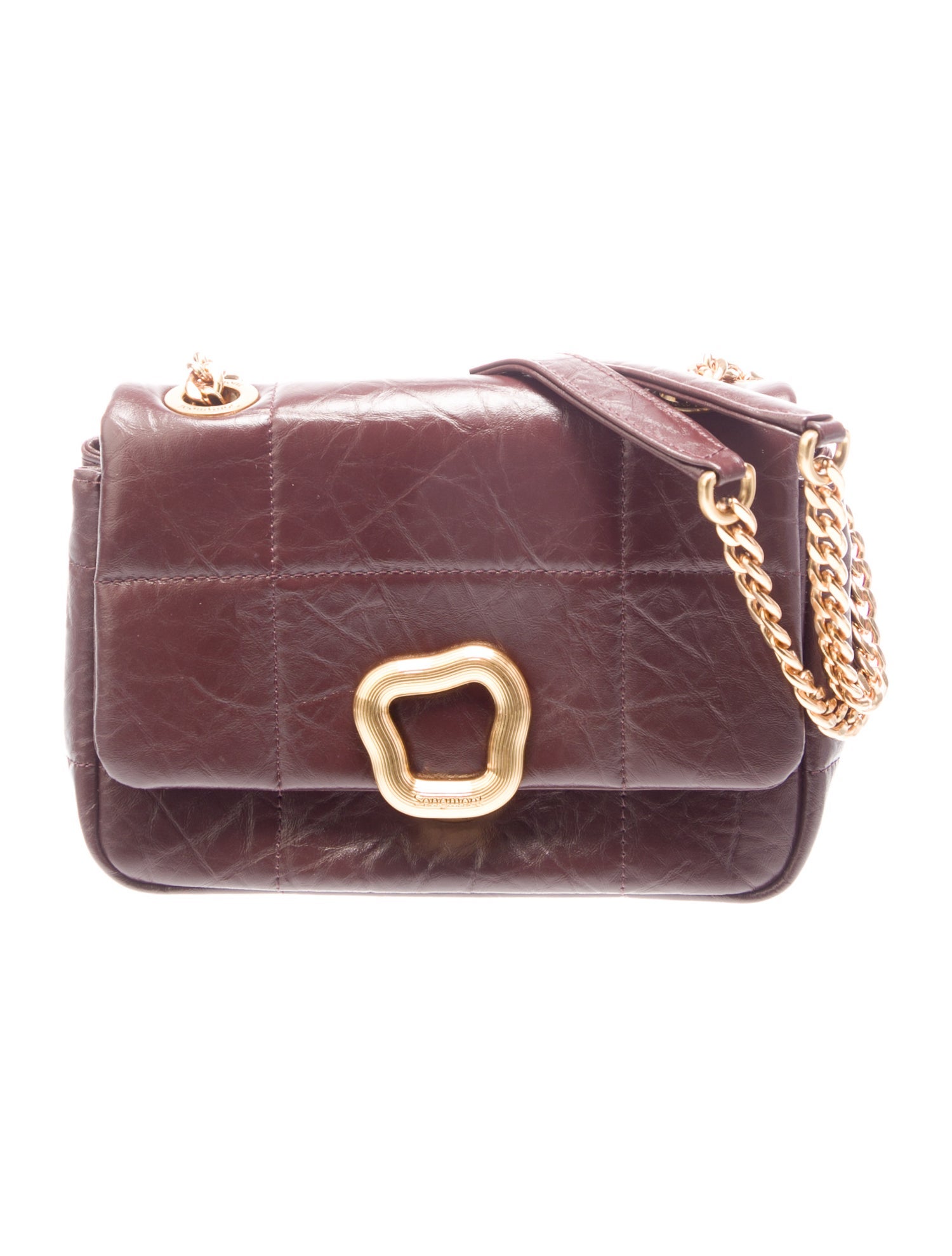 Songmont Leather Crossbody Bag
