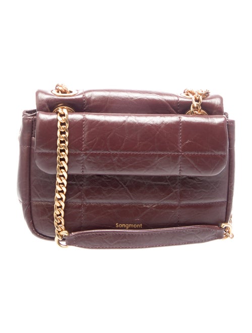 Songmont Leather Crossbody Bag