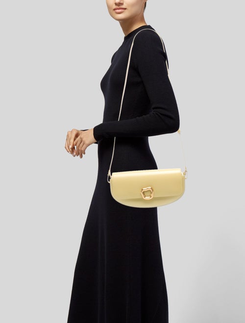 Songmont Leather Crossbody Bag