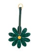 Songmont Leather Flower Charm Keychain
