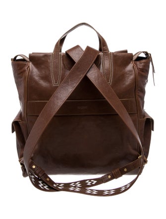 Songmont Leather Backpack