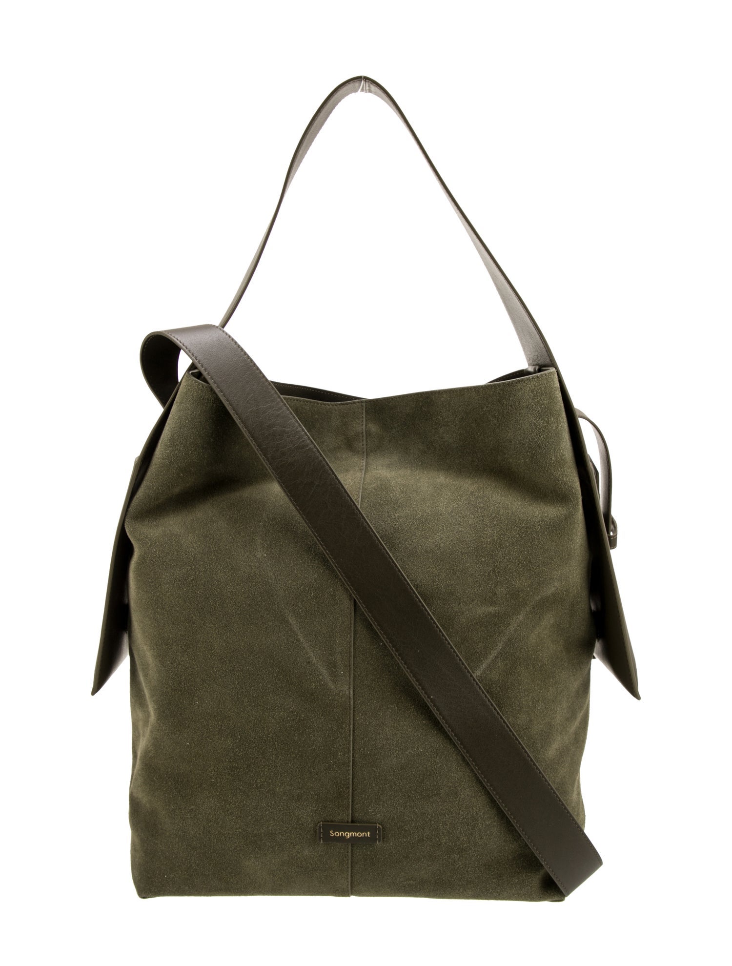 Songmont Suede Shoulder Bag